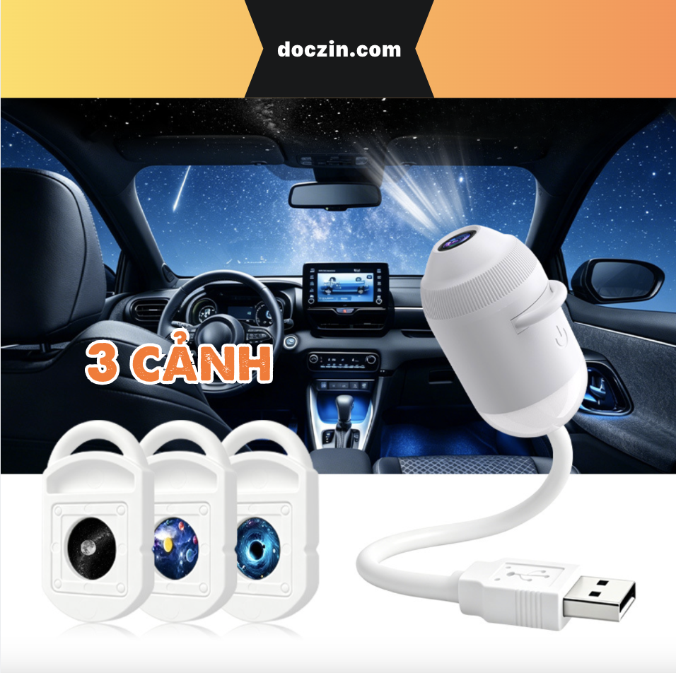 Đèn Bầu Trời Galaxy 008 "DOC ZIN"