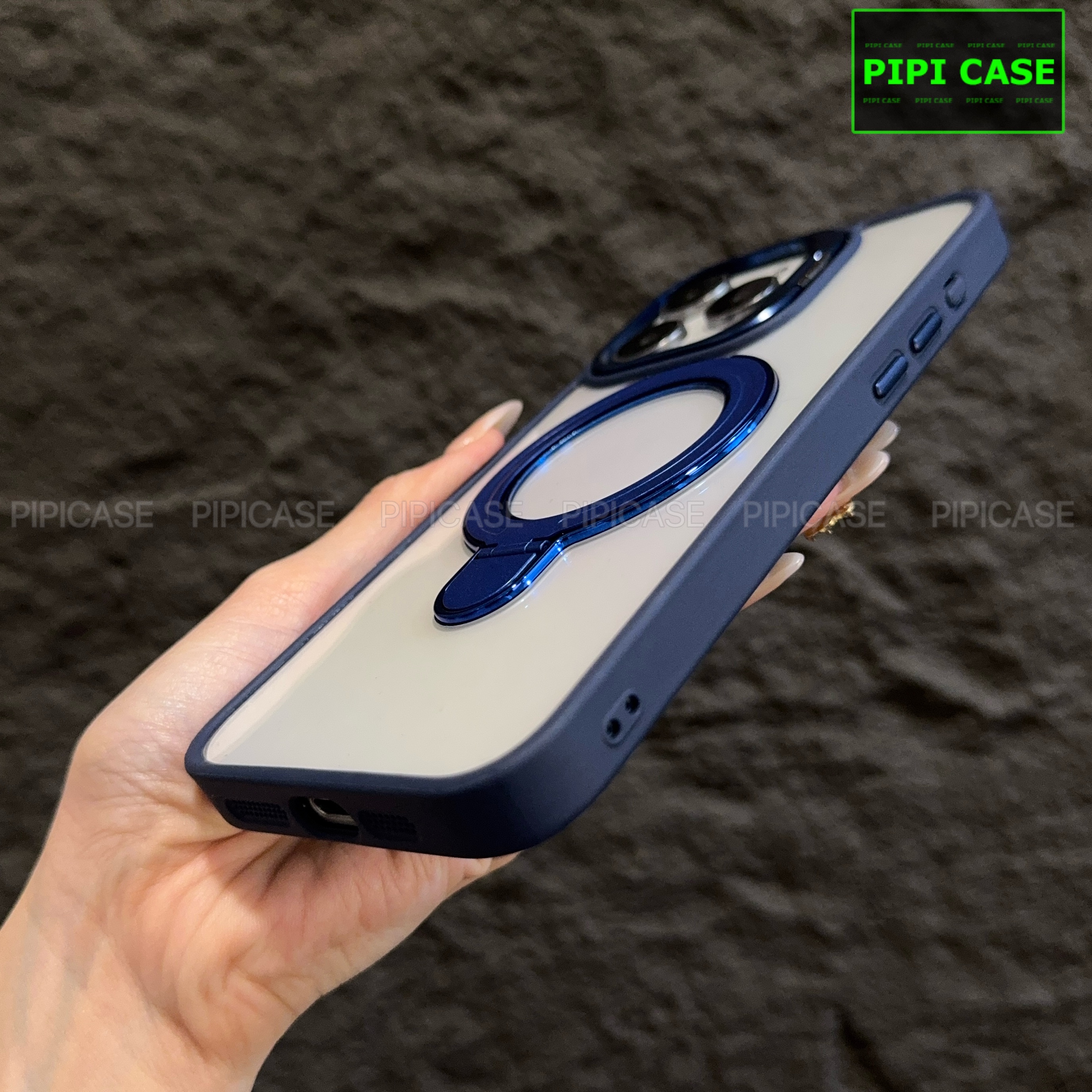 Ốp Lưng iPhone 12 Pro Max - Super Gone - Xanh Dương_thumbnail_8
