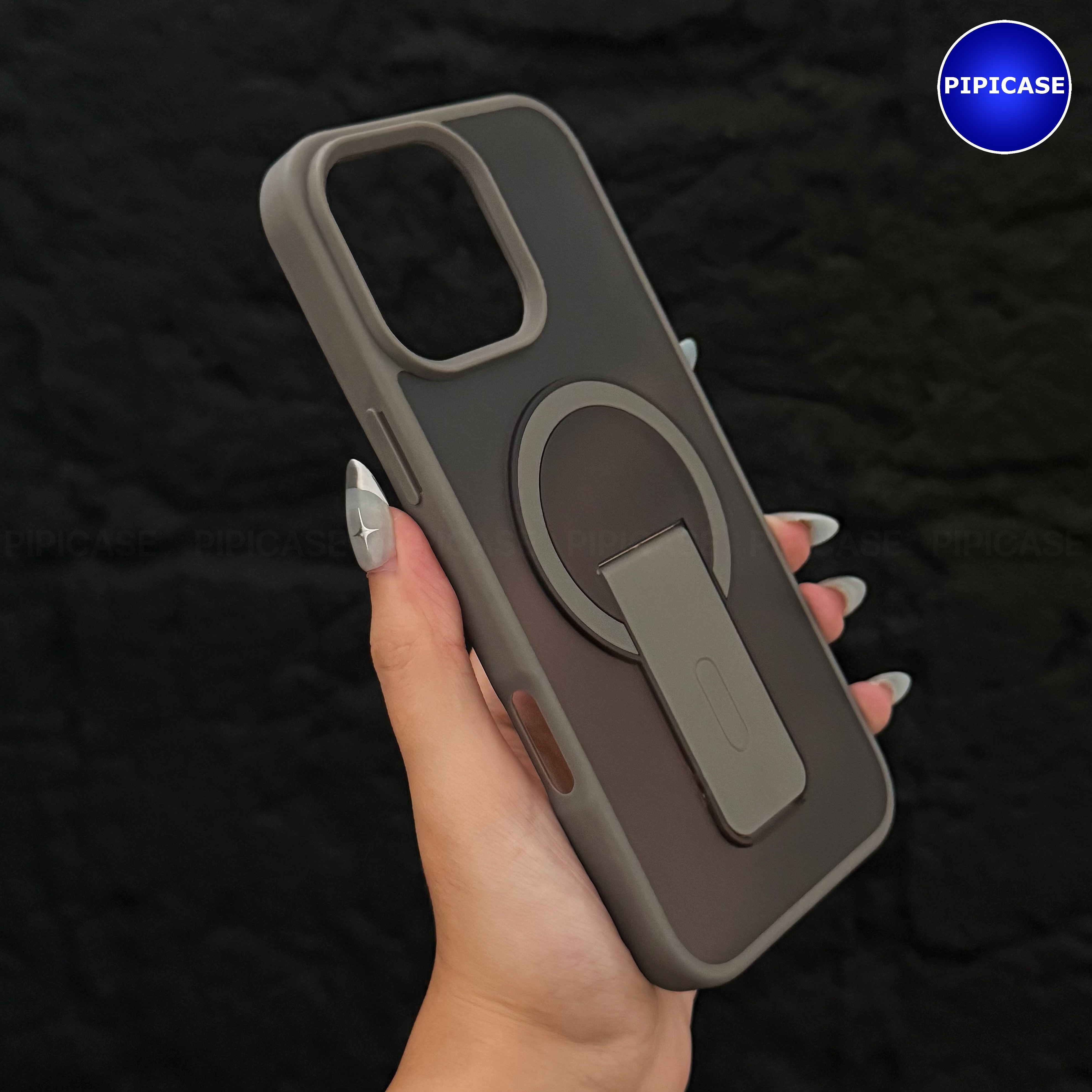 Ốp Lưng iPhone 16 Pro Max - Quin - Xám_thumbnail_13