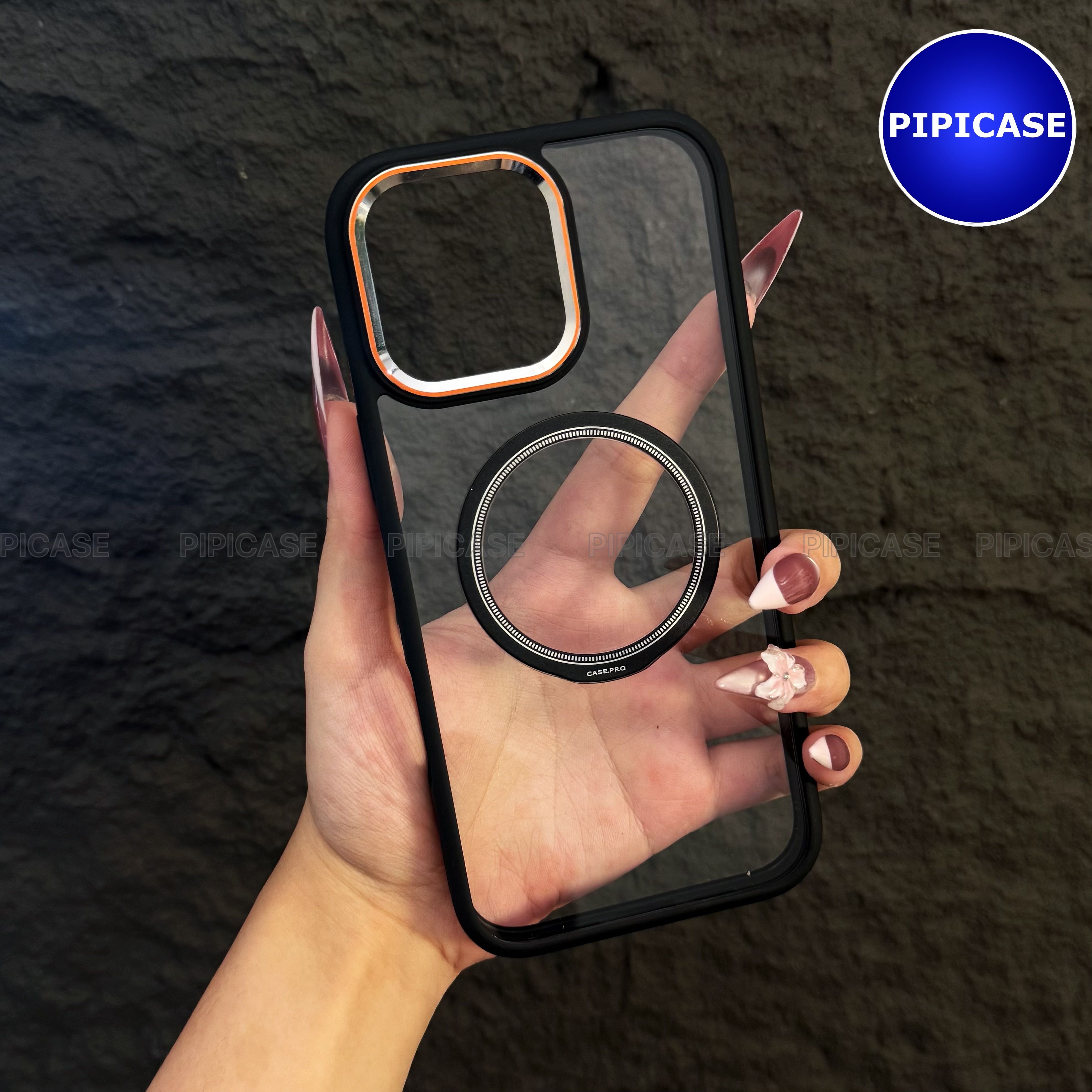 Ốp Lưng iPhone 16 Pro Max - Wigu - Đen