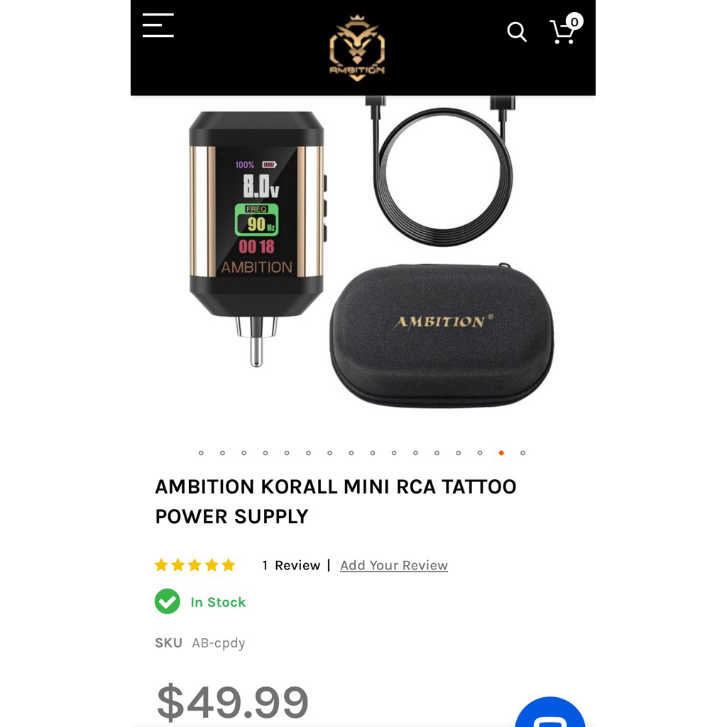 Pin tích điện AMBITION (2200mAh) - Thời lượng 7-8h_thumbnail_7