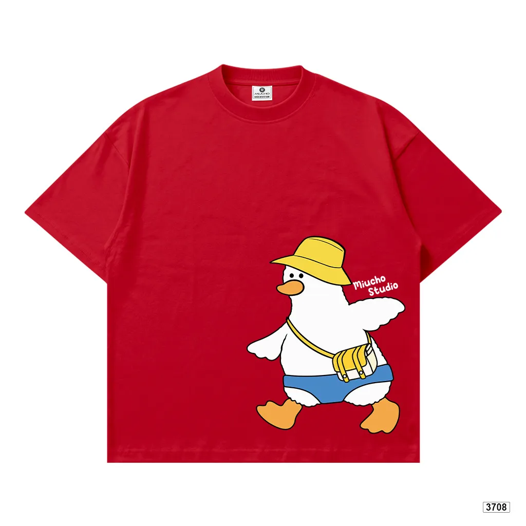 Áo thun form boxy vịt con đáng yêu Miucho 3708_thumbnail_14