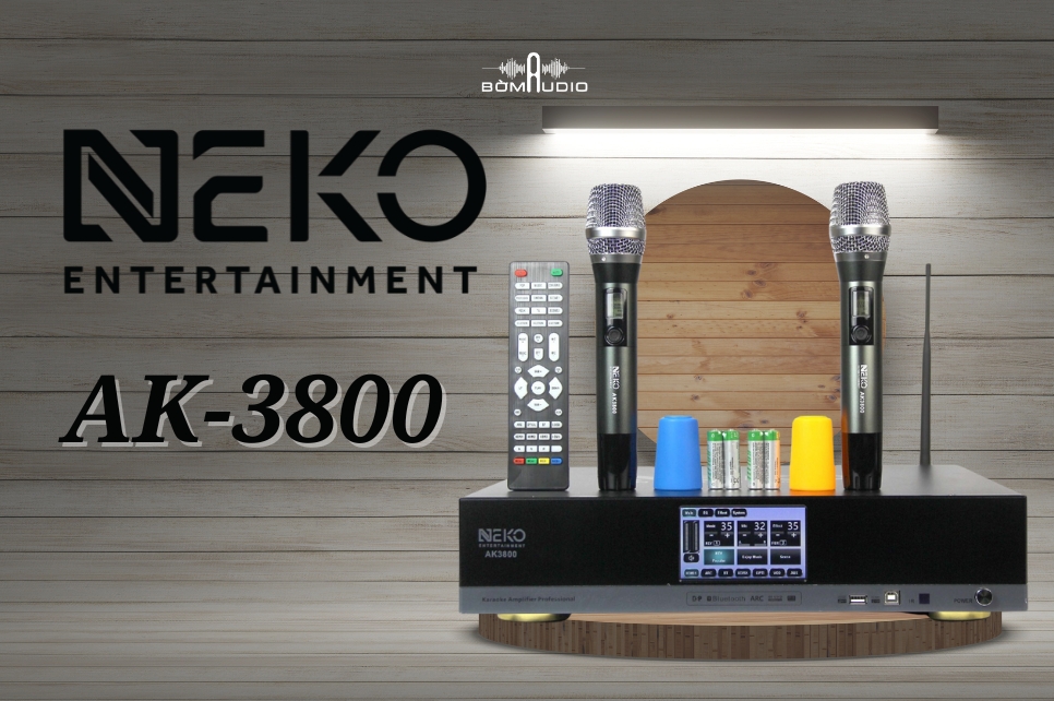 Đẩy Liền Vang Liền Micro Micro NEKO AK-3800