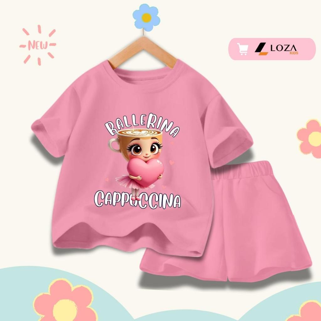 [XẢ KHO SIZE 140] Bộ đồ cho bé gái nhiều mẫu - Quần áo bé gái từ 26-30kg - Loza Kids XB006_thumbnail_26