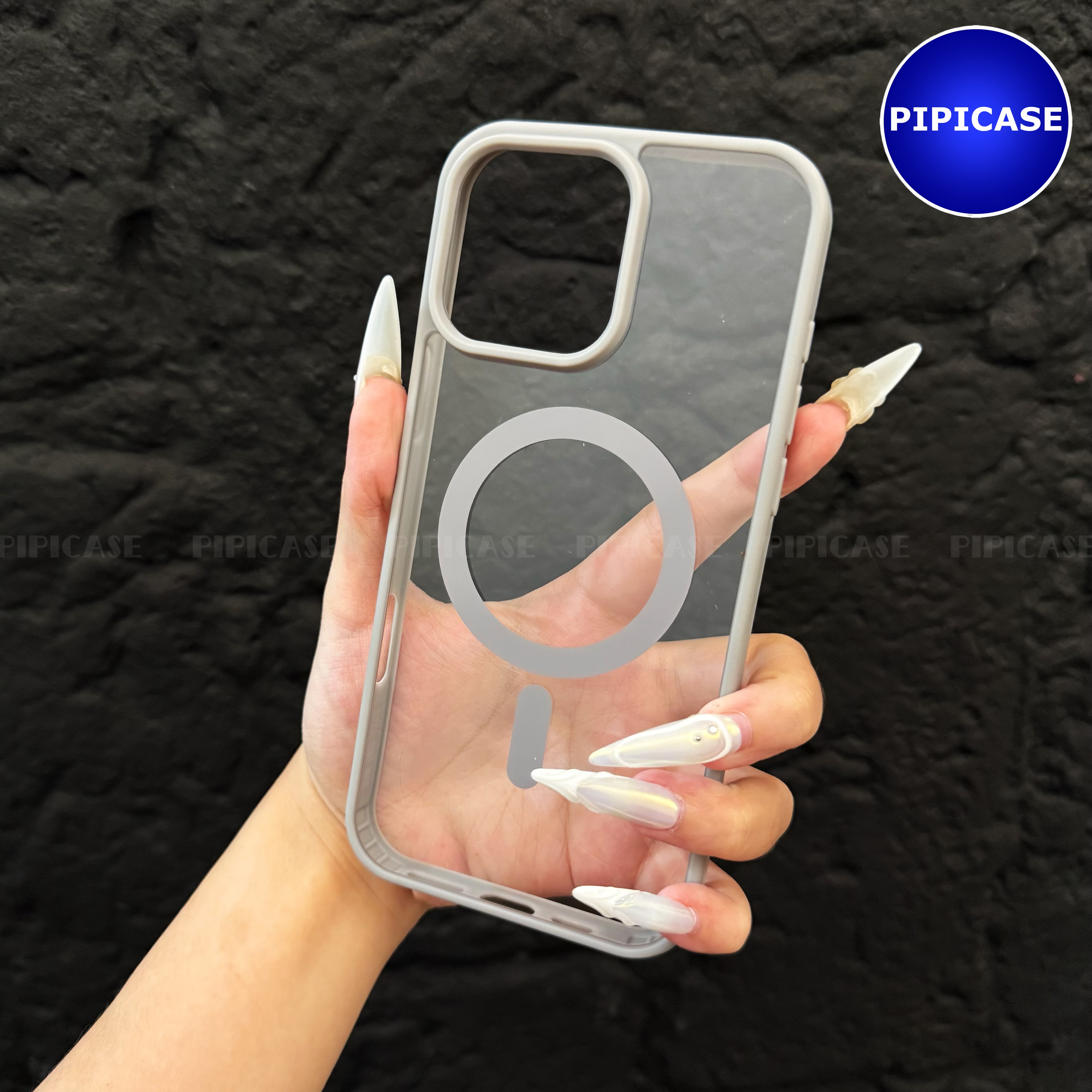 Ốp Lưng iPhone 16 Pro - Chic - Xám_thumbnail_13