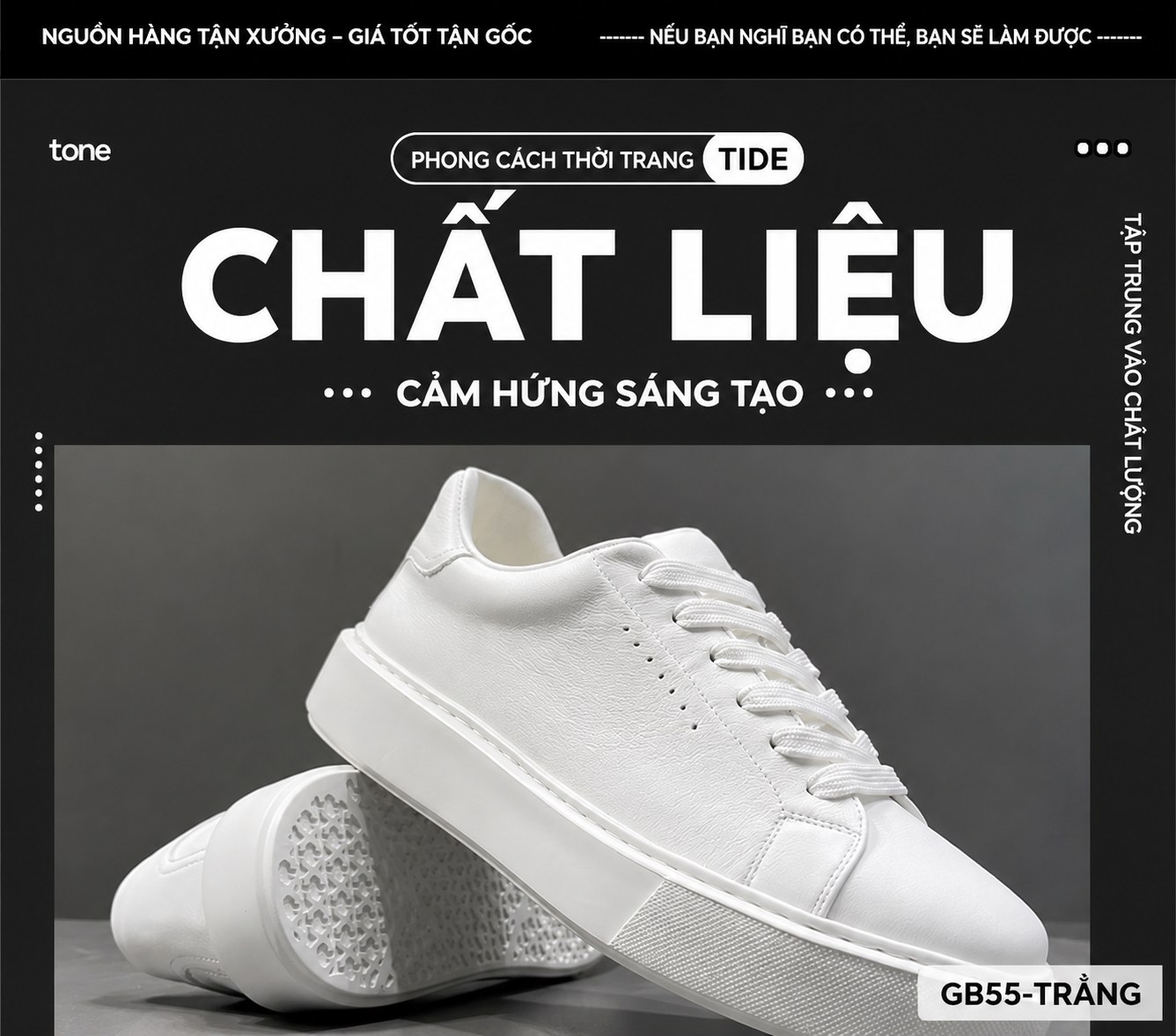 GB55 - Giày thể thao nam đế cao trắng da thật phong cách châu Âu_thumbnail_6