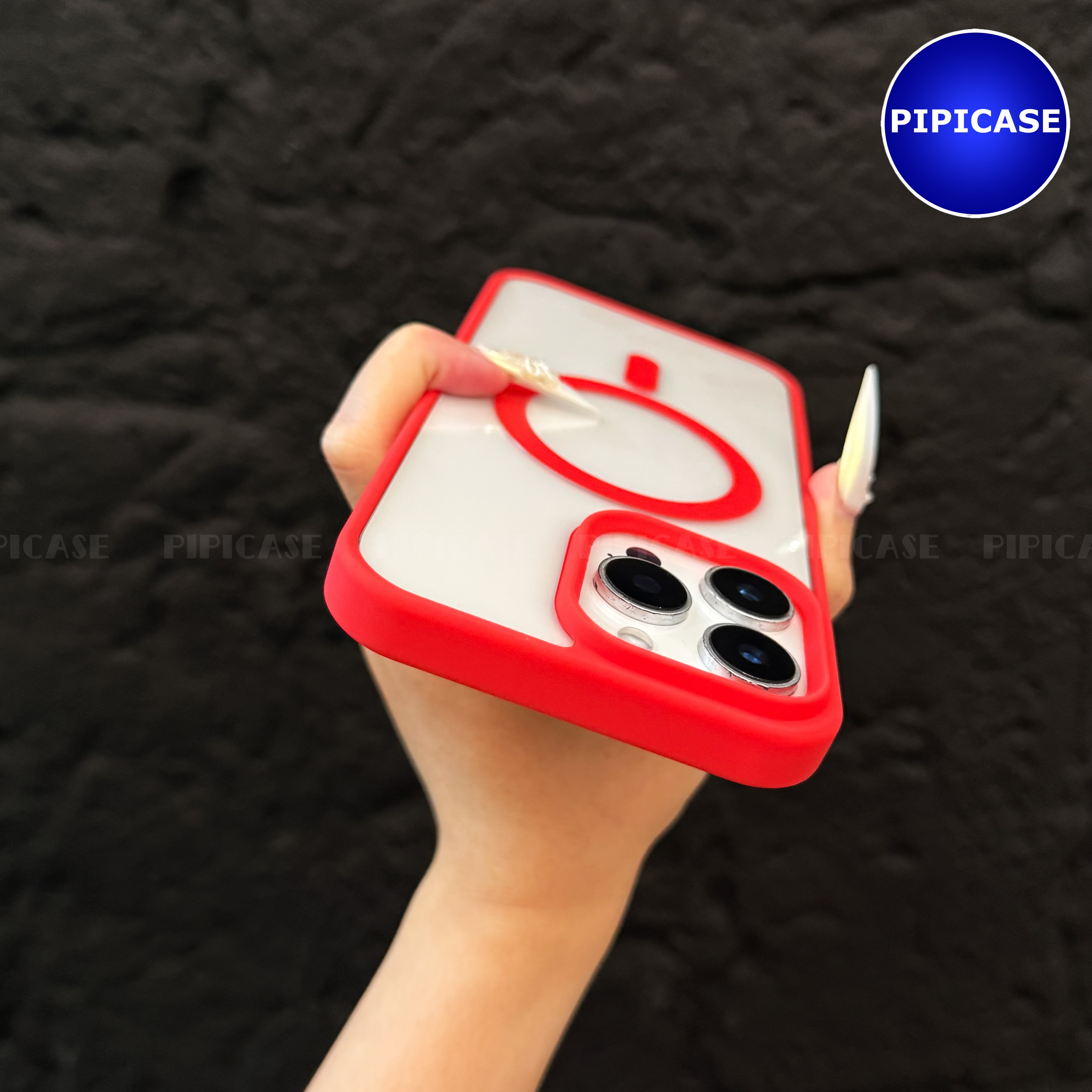 Ốp Lưng iPhone 16 Pro Max - Chic - Đỏ Tươi_thumbnail_7