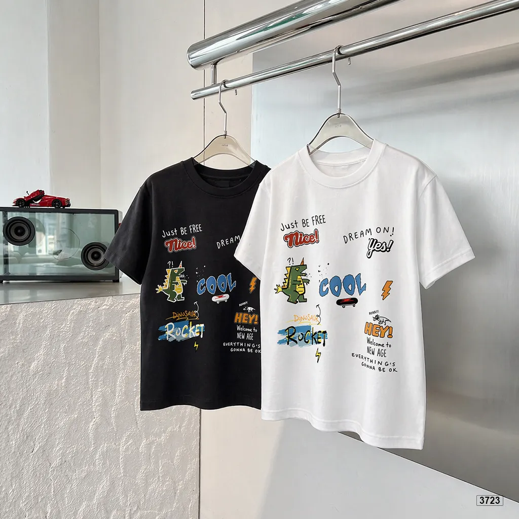 Áo thun bé trai bé gái hoạt hình mùa hè Kado 3723_thumbnail_6