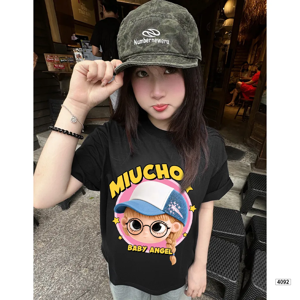Áo thun boxy nữ Baby Angel Miucho 4092_thumbnail_4