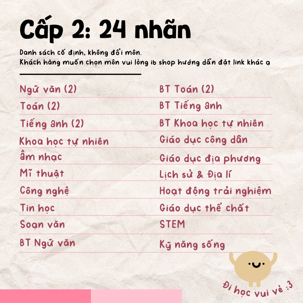 Nhãn vở CARO HOA MÔN HỌC, in thông tin theo yêu cầu (từ lớp 1 - đến lớp 12)_thumbnail_4