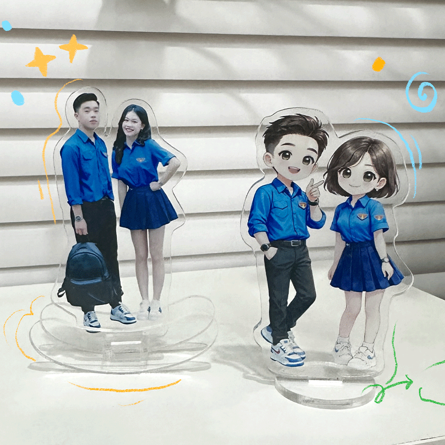 Standee lắc lư in ảnh theo yêu cầu - Ảnh thật hoặc chibi - Quà tặng ý nghĩa_thumbnail_4