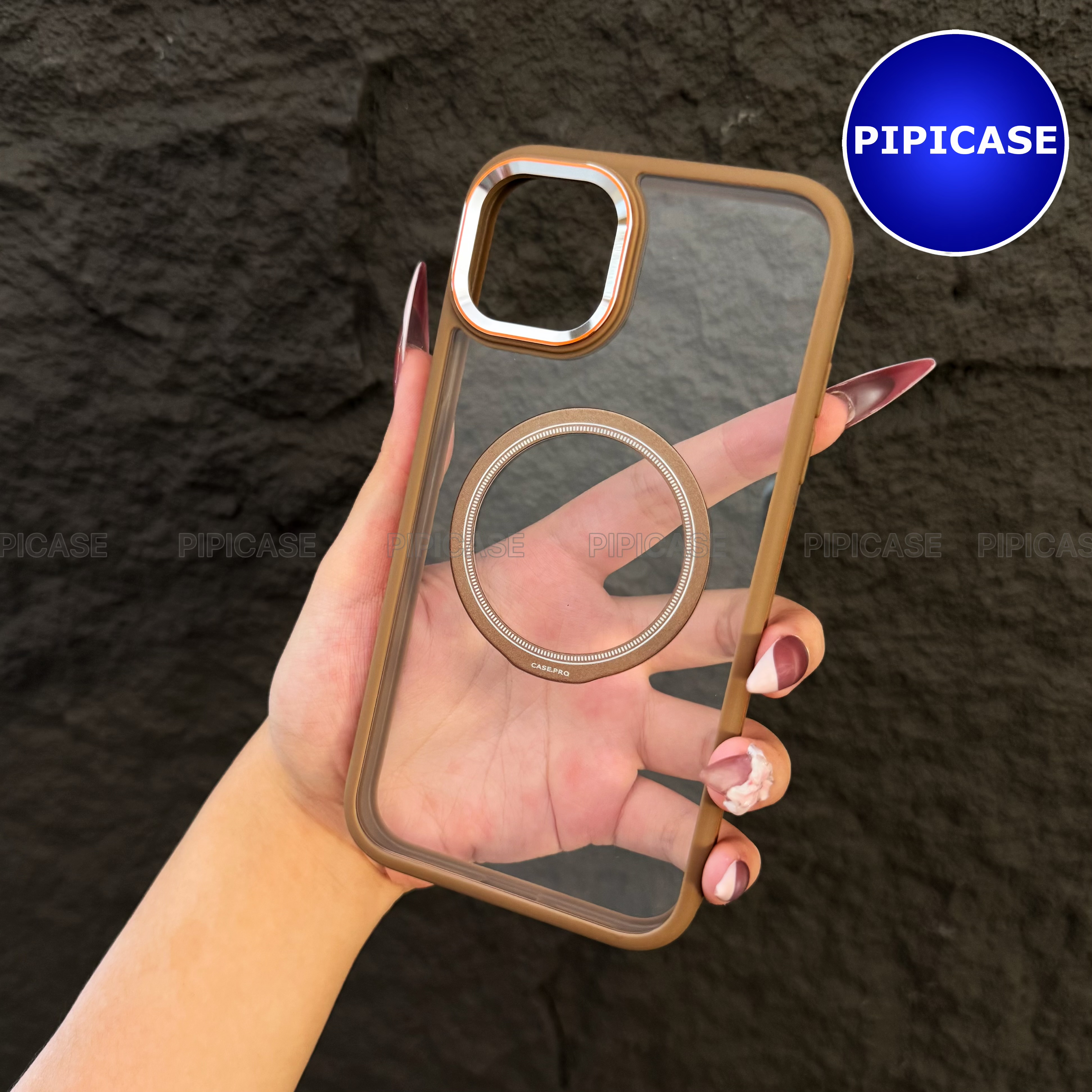 Ốp Lưng iPhone 12 - Wigu - Nâu_thumbnail_11