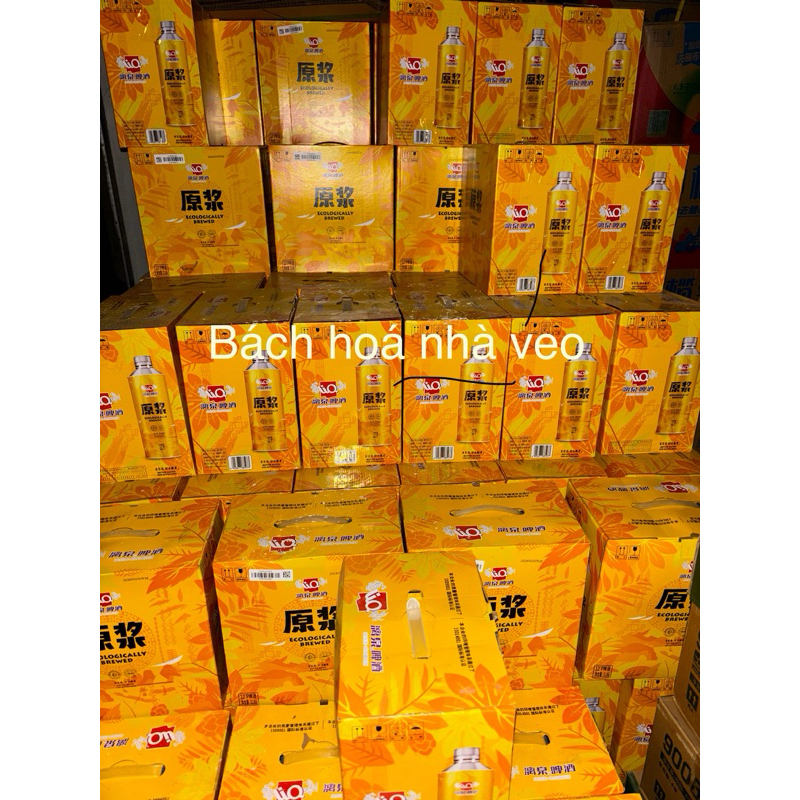 [Thùng 6 Keng] Bia liquan Keng 1 Lít Màu Vàng Cực Ngon - Hàng Chuẩn_thumbnail_3