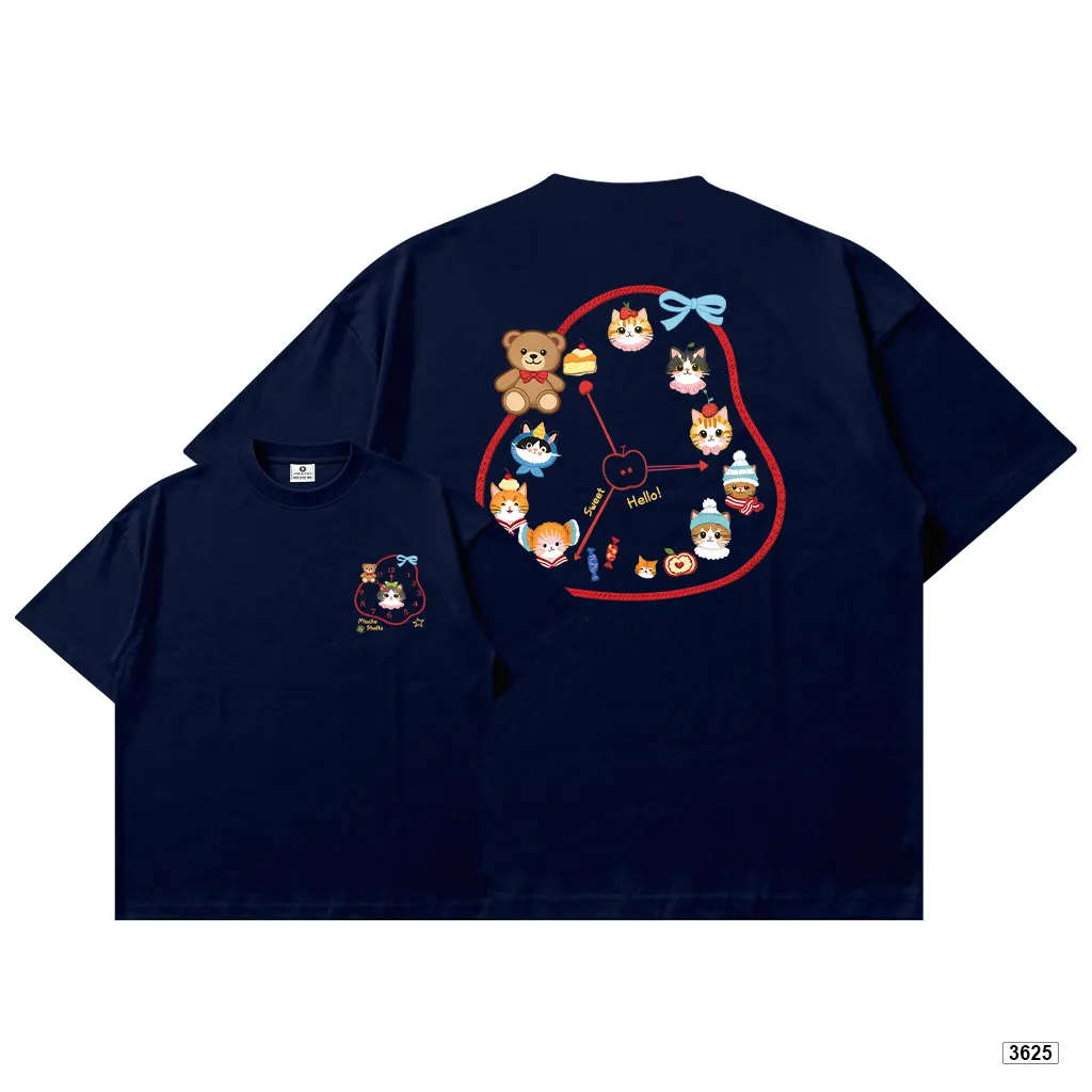 Áo thun nữ form boxy thiết kế hoạt hình thú cưng đáng yêu Miucho 3625_thumbnail_15