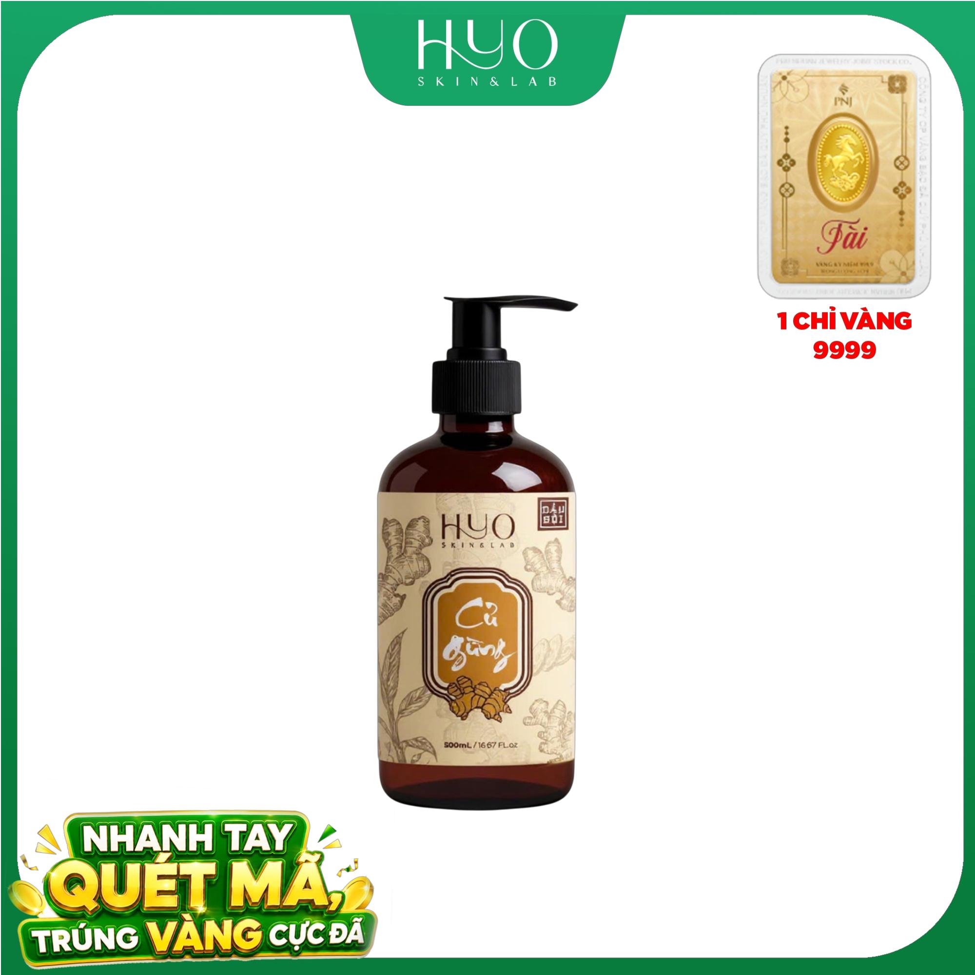 [A86] DẦU GỘI GỪNG 500ML - HYO SKIN & LAB