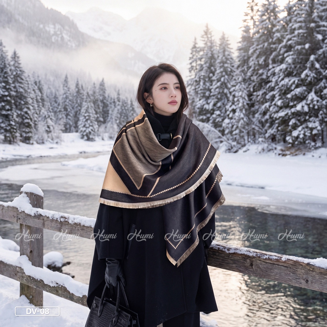 KHĂN CASHMERE VUÔNG 130x130CM (DV59-08)