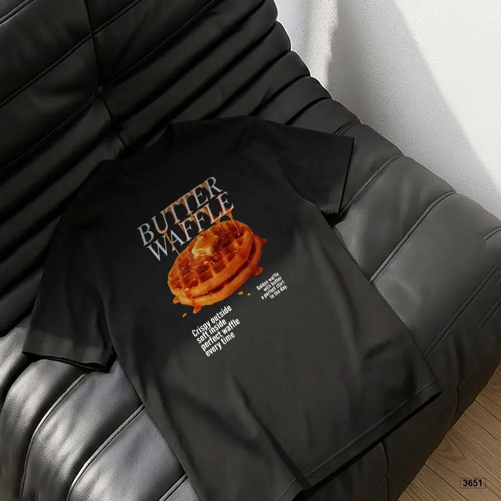 Áo thun nam form rộng Butter Waffle TeePrint 3651_thumbnail_5