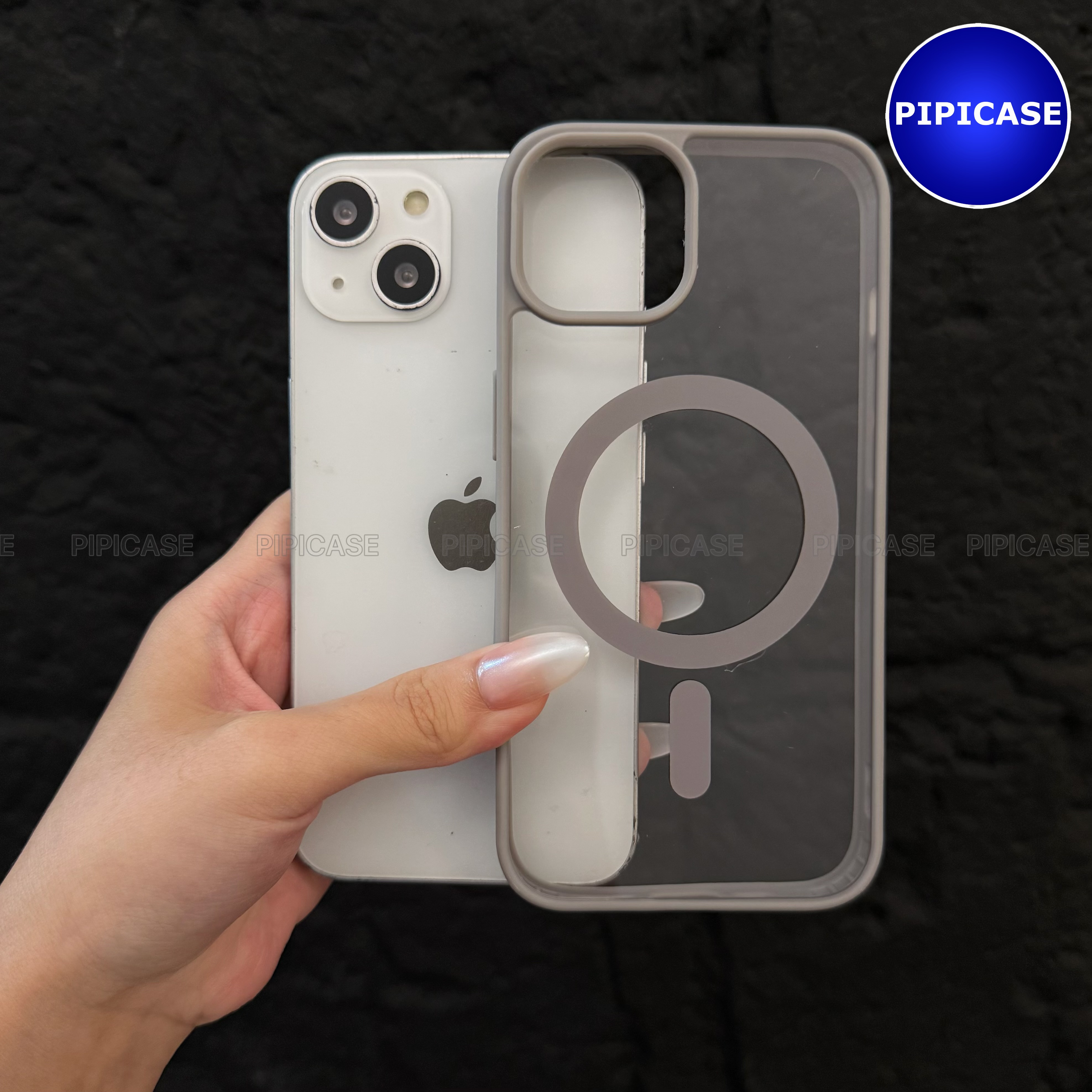 Ốp Lưng iPhone 15 - Chic - Xám_thumbnail_9