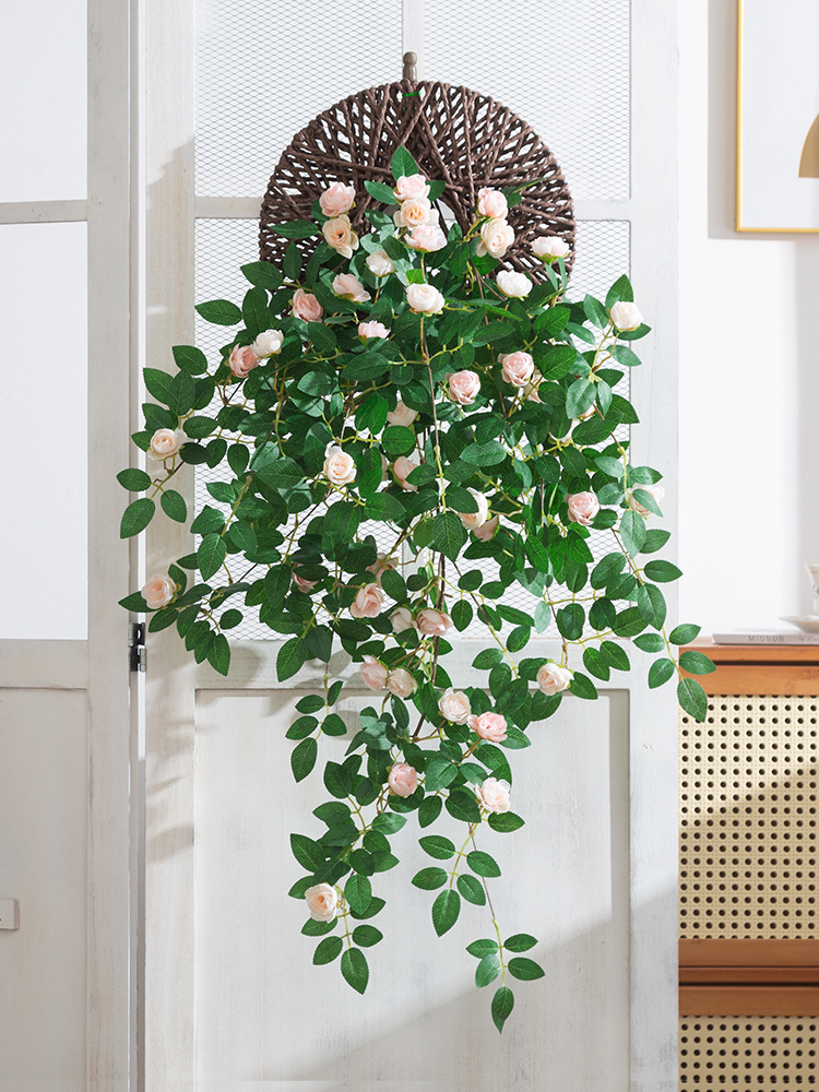 Giỏ Hoa Lụa Treo Tường Decor_thumbnail_11