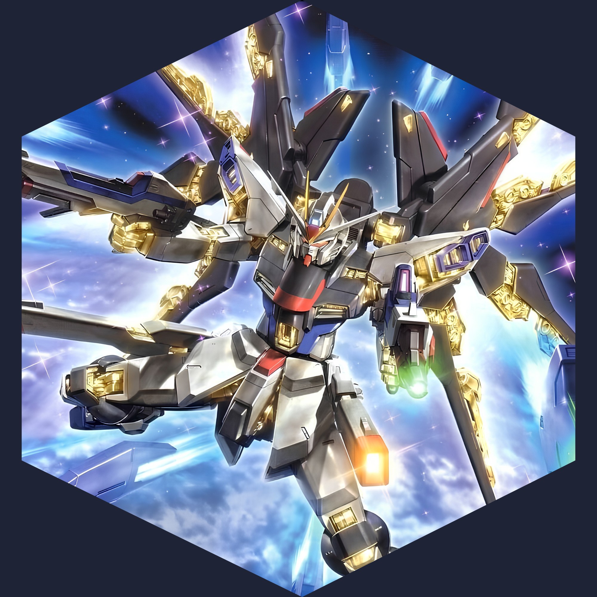 Gundam - Tranh Tràn Viền Lục Giác