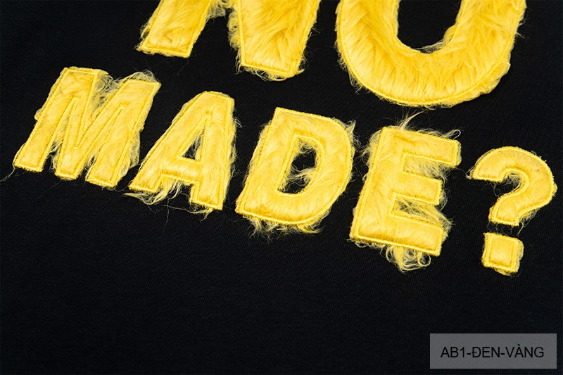 AB1 - Áo phông nam nữ unisex cổ tròn tay ngắn họa tiết NO MADE? phong cách streetwear mùa hè_thumbnail_9