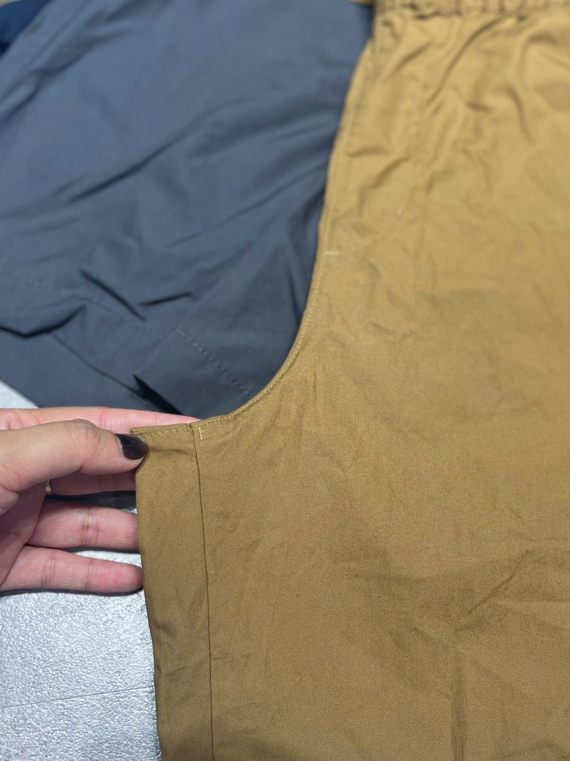 Quần đùi kaki giấy unisex Muji_thumbnail_2