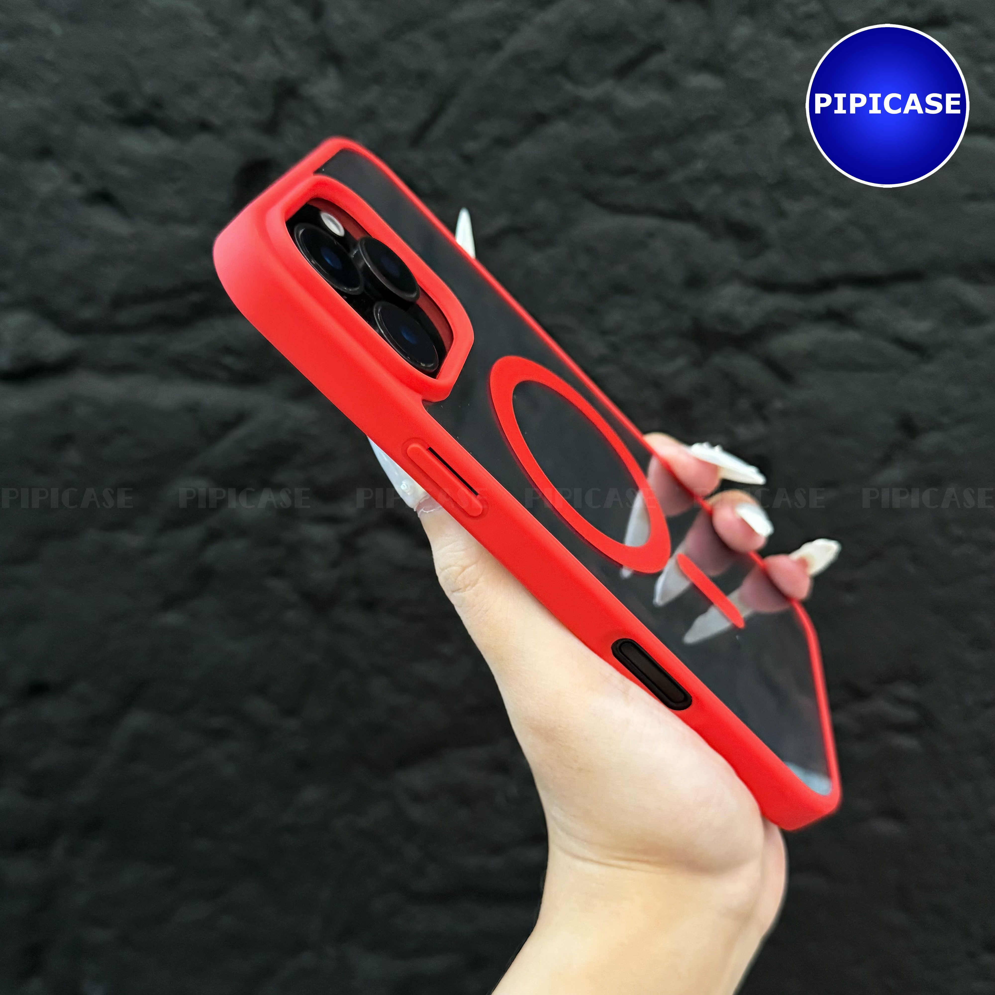 Ốp Lưng iPhone 16 Pro Max - Chic - Đỏ Tươi_thumbnail_18