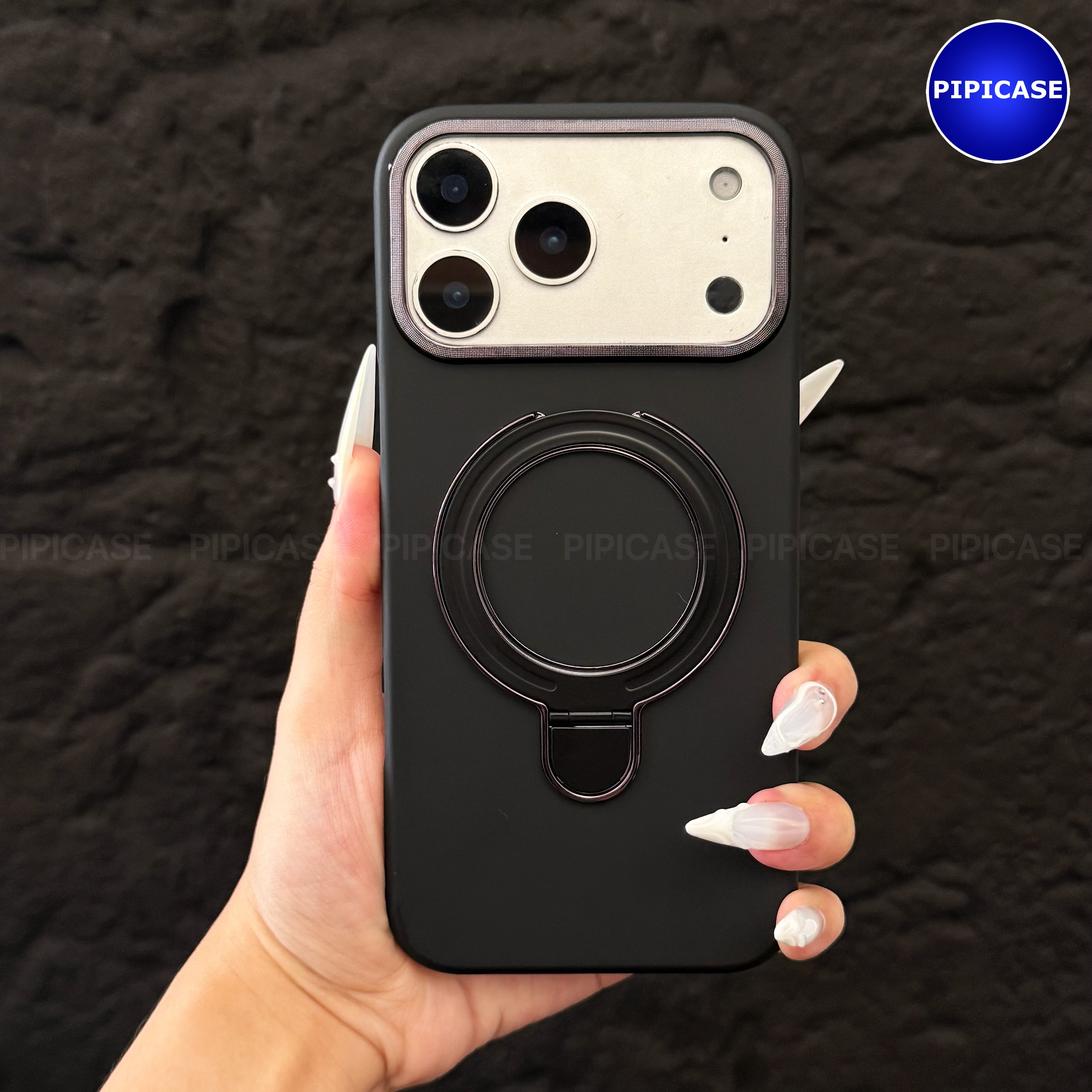 Ốp Lưng iPhone 17 Pro Max - Titan Force - Đen_thumbnail_8