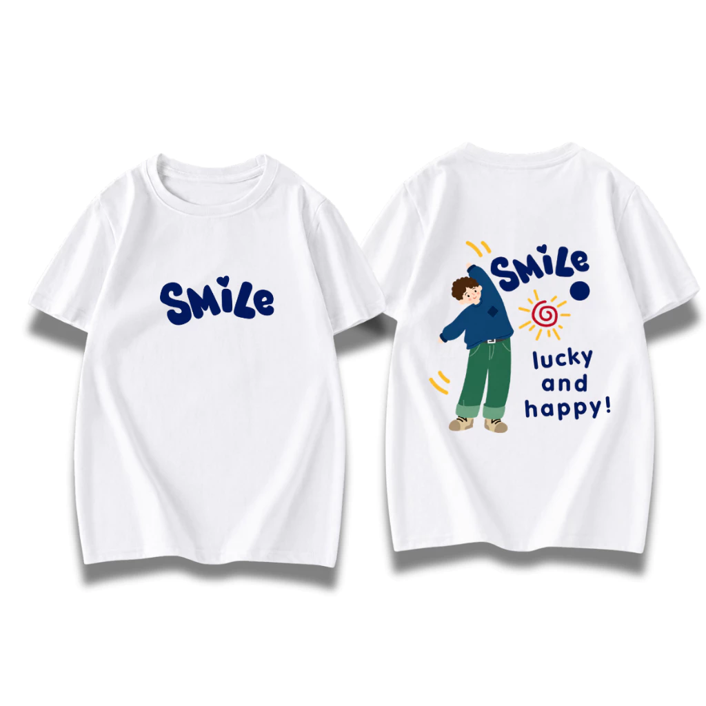 Áo phông gia đình hình Smile đáng yêu - Áo đồng phục gia đình – Mã GĐ012_thumbnail_5