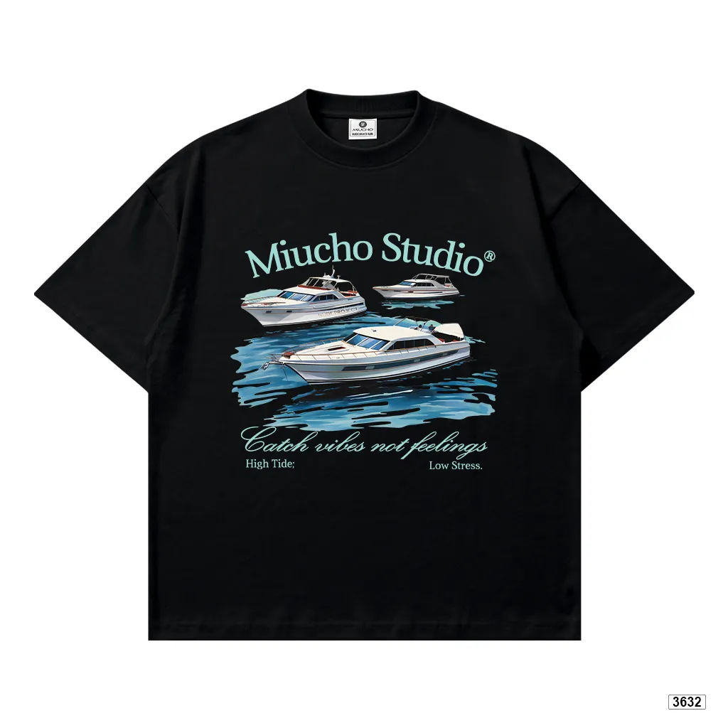 Áo thun boxy unisex BST Hè Biển dày dặn đứng form Miucho 3632_thumbnail_10