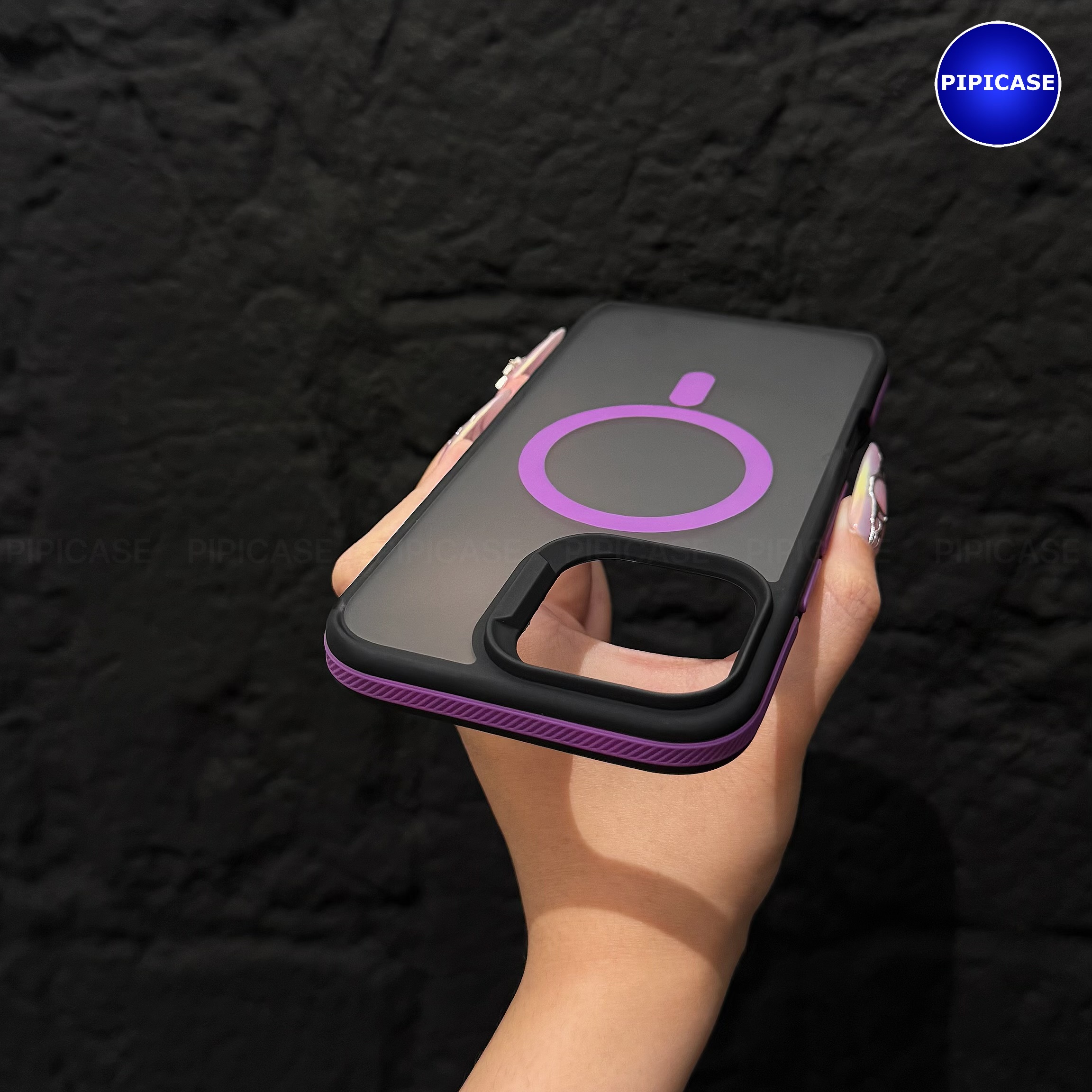Ốp Lưng iPhone 15 Pro Max - Map - Tím_thumbnail_5