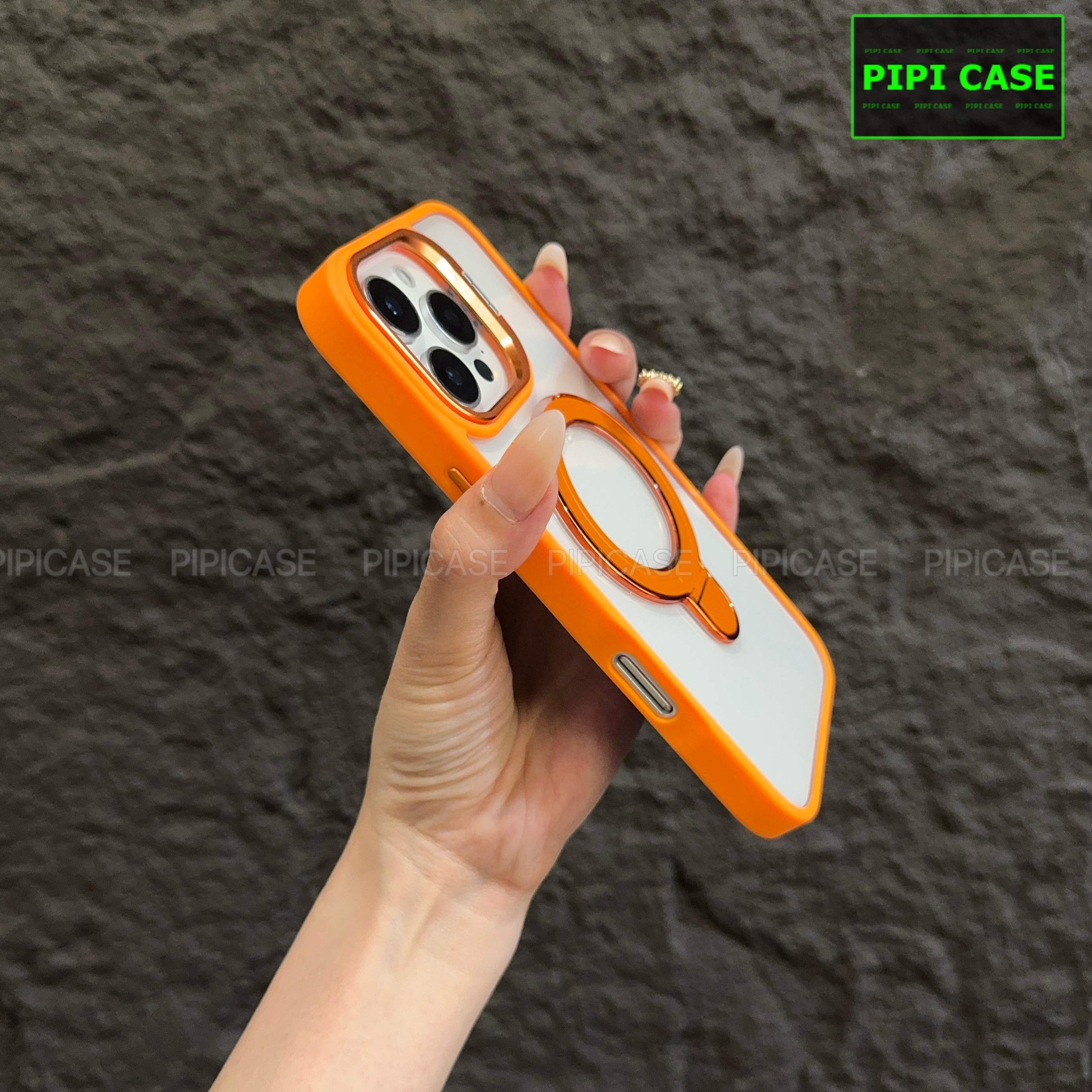 Ốp Lưng iPhone 12 Pro Max - Super Gone - Cam_thumbnail_2