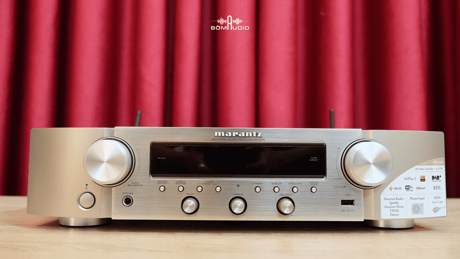 Hình ảnh chụp thực tế Amply Marantz NR1200 tại Bờm Audio
