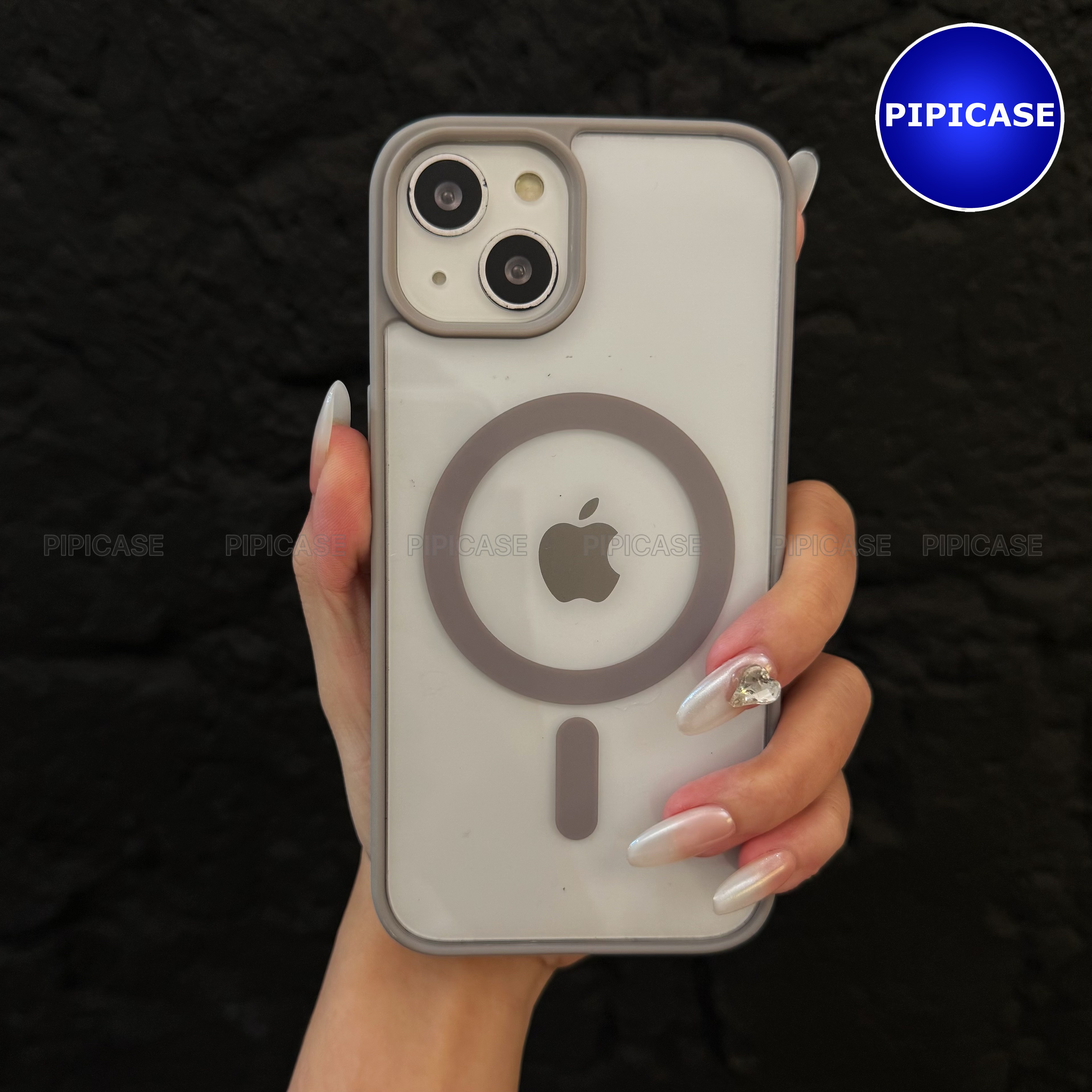 Ốp Lưng iPhone 15 - Chic - Xám_thumbnail_11