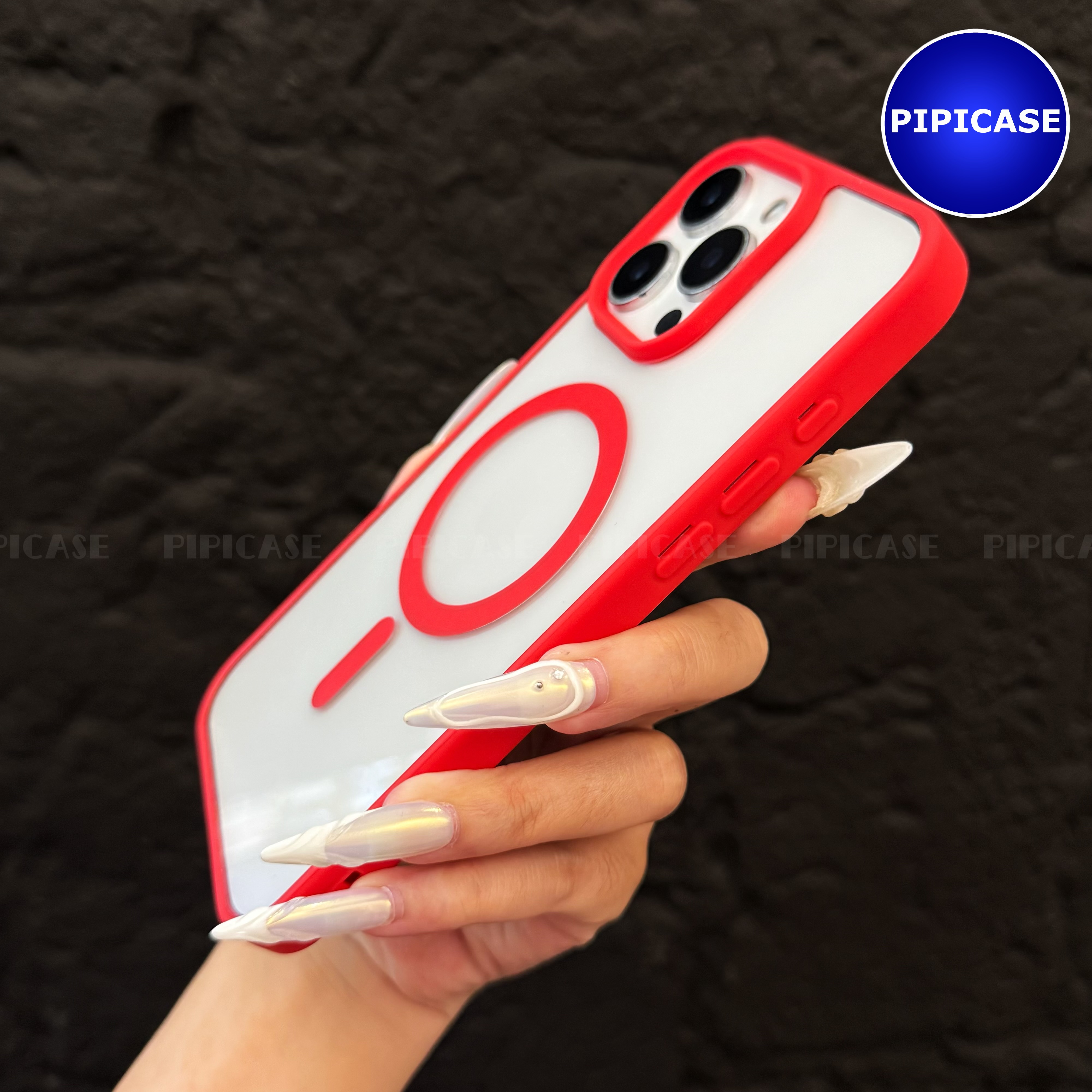 Ốp Lưng iPhone 16 Pro Max - Chic - Đỏ Tươi_thumbnail_4