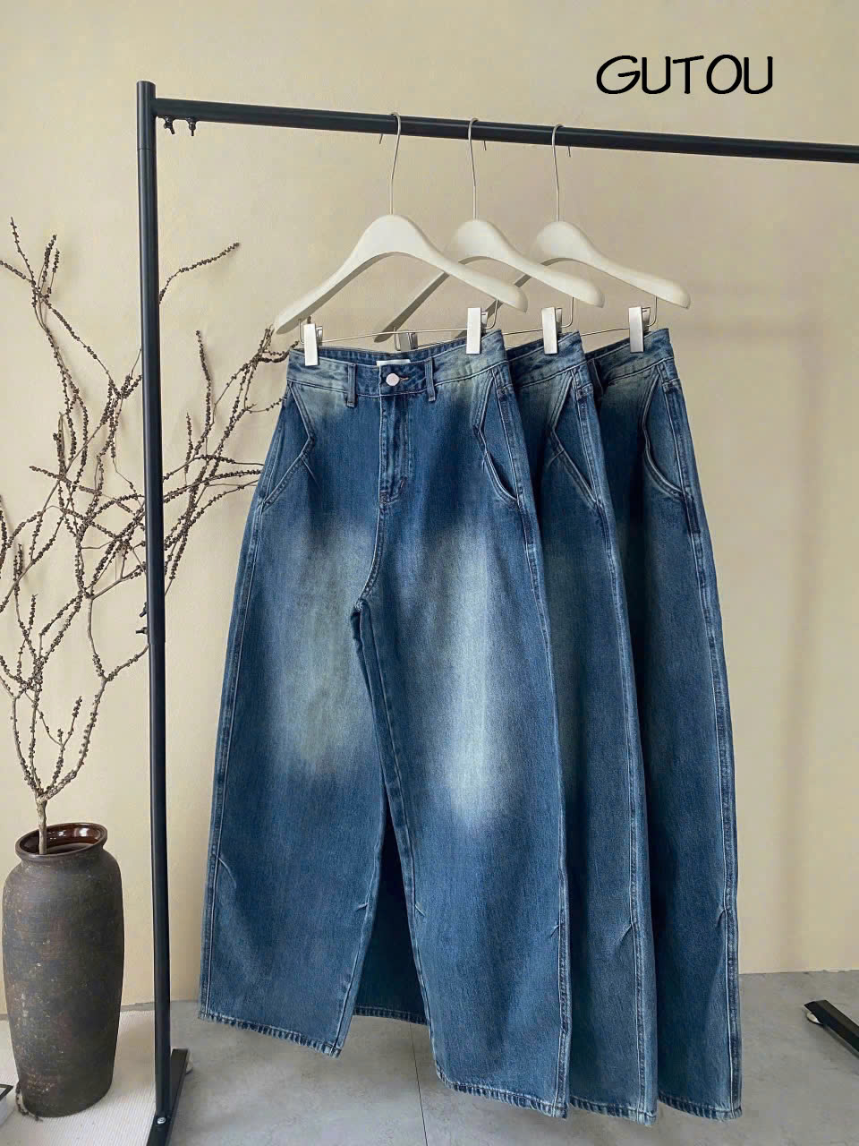[ GUTOU ] Quần Jean Baggy Zizac_thumbnail_4