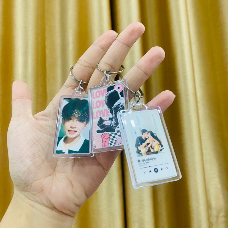 KEY CHAIN_MÓC KHÓA IN ẢNH theo yêu cầu làm quà tặng cặp đôi/sinh nhật/bản thân/gia đình cực xinh xắn - CÓ CHỐNG NƯỚC_thumbnail_2