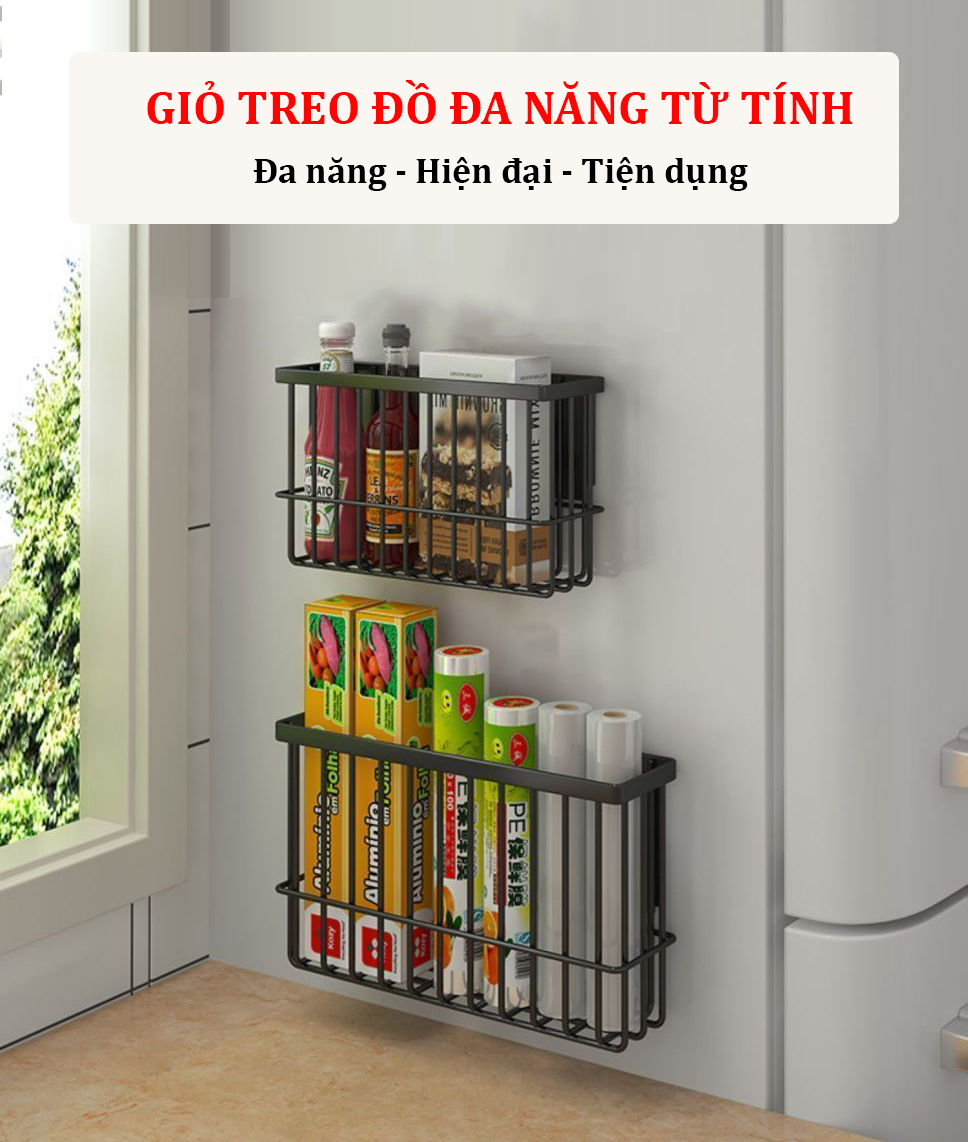 Giỏ Đựng Đồ Nam Châm Đa Năng