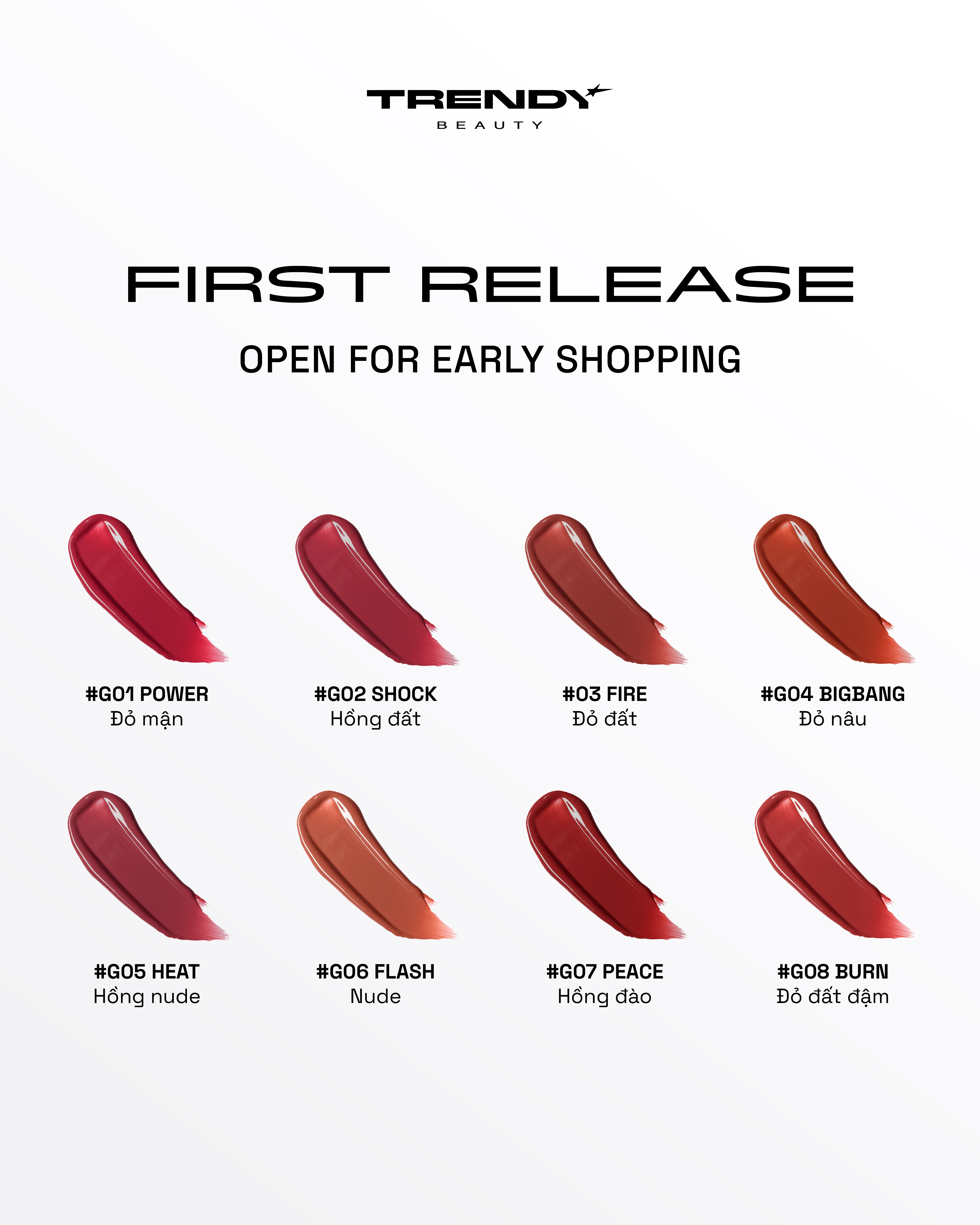 G08 Burn - Son bóng màu đỏ đất đậm Trendy Beauty Lip Gloss Silver Shot_thumbnail_2