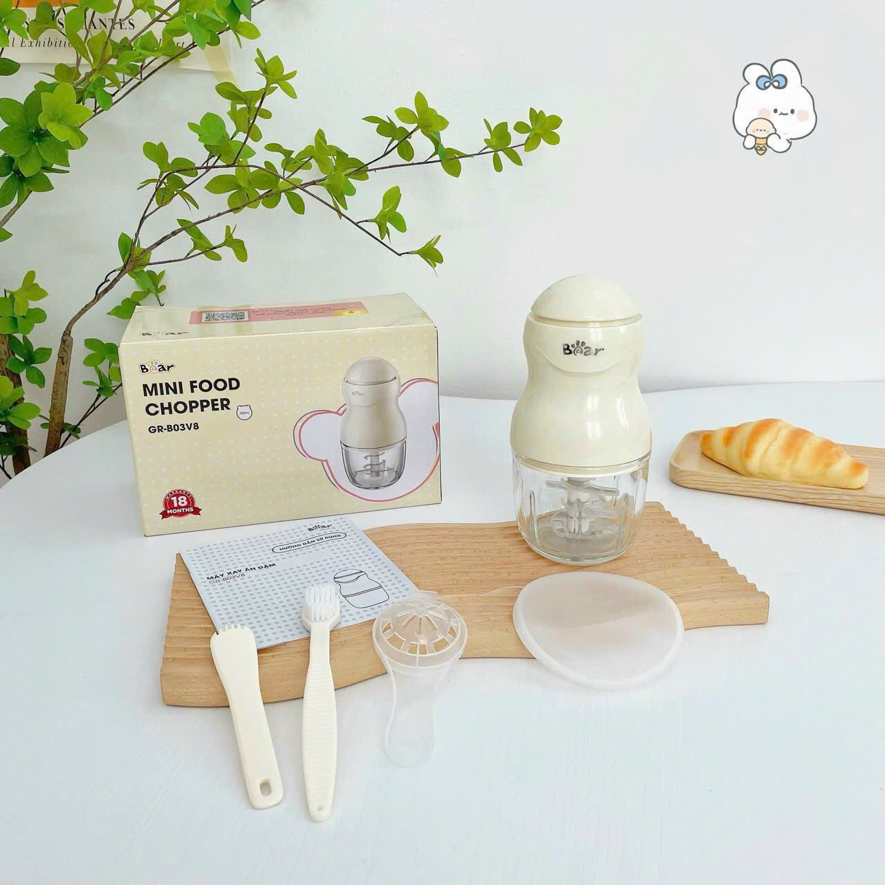 Máy xay ăn dặm Bear 0.3L (Bản Quốc Tế)_thumbnail_2