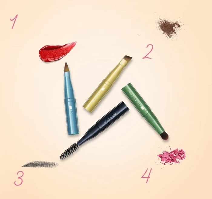 Bộ Cọ Trang Điểm 4in1