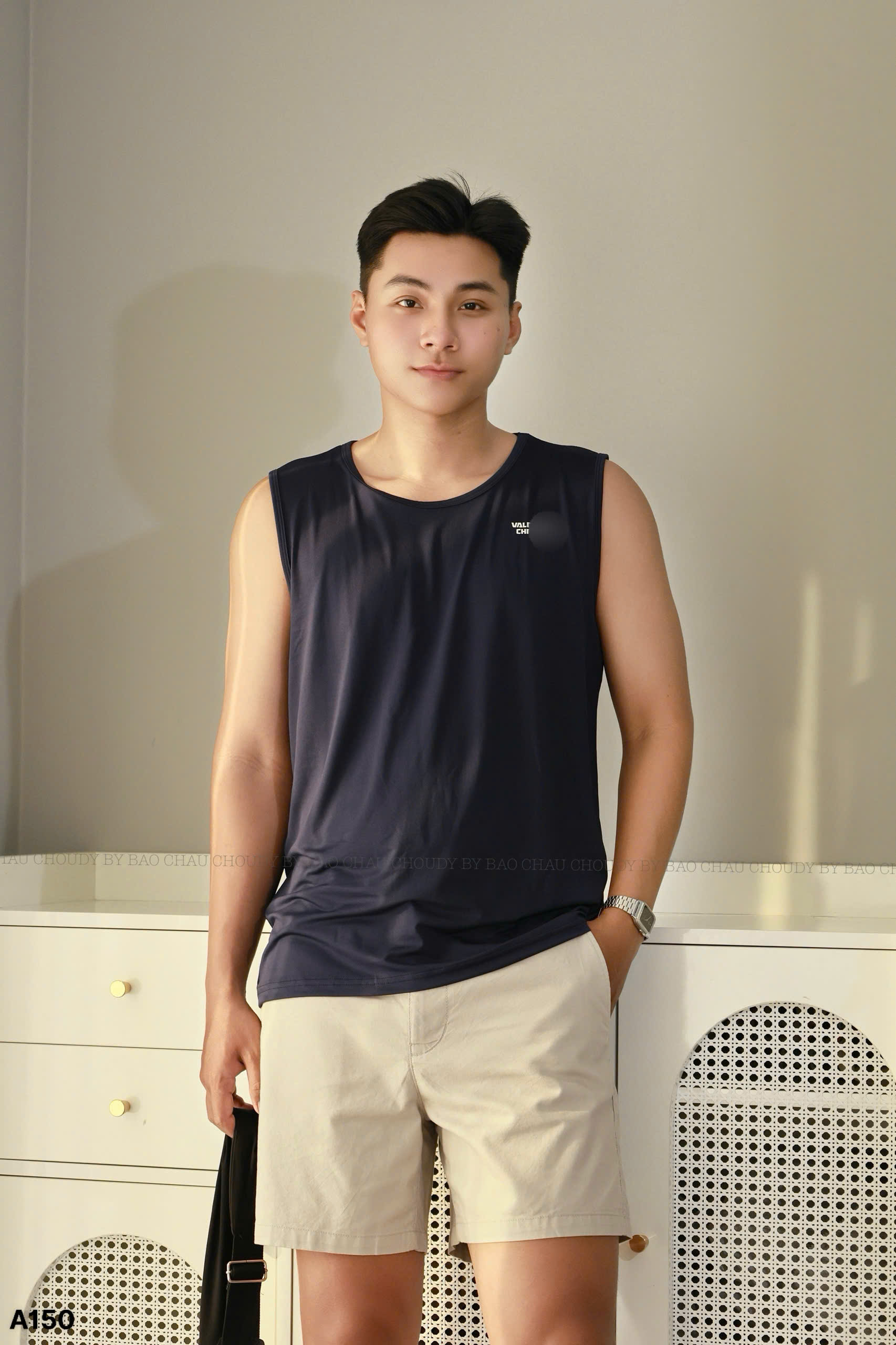 A150 ÁO BA LỖ NAM 7 MÀU