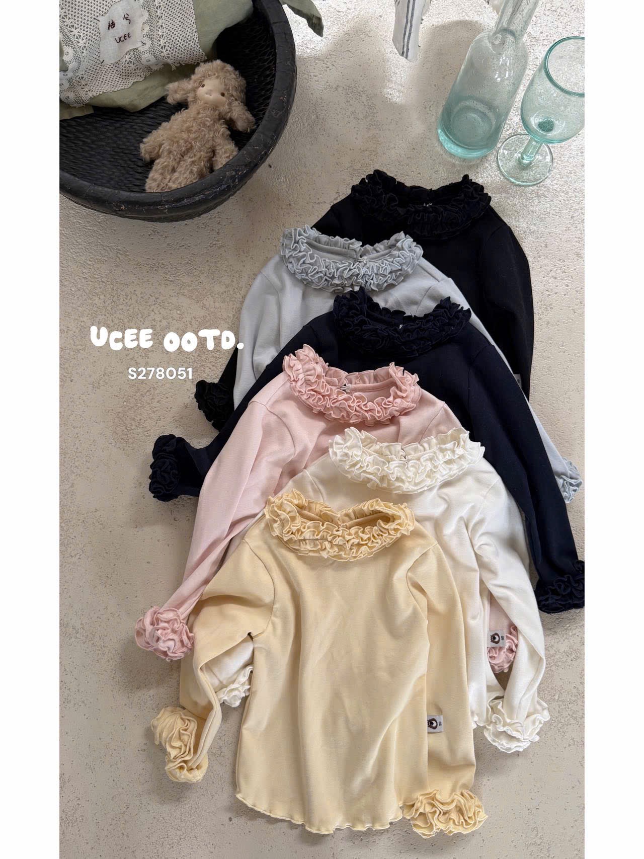 UC02 - Áo giữ nhiệt thun lạnh cổ bèo 5 mầu UCEE