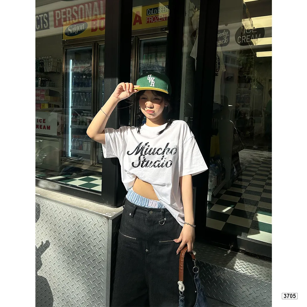 Áo thun boxy nam nữ Miucho Studio 3705 dày dặn đứng form_thumbnail_6