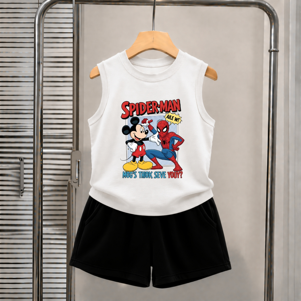 Set bộ ba lỗ bé trai hình 