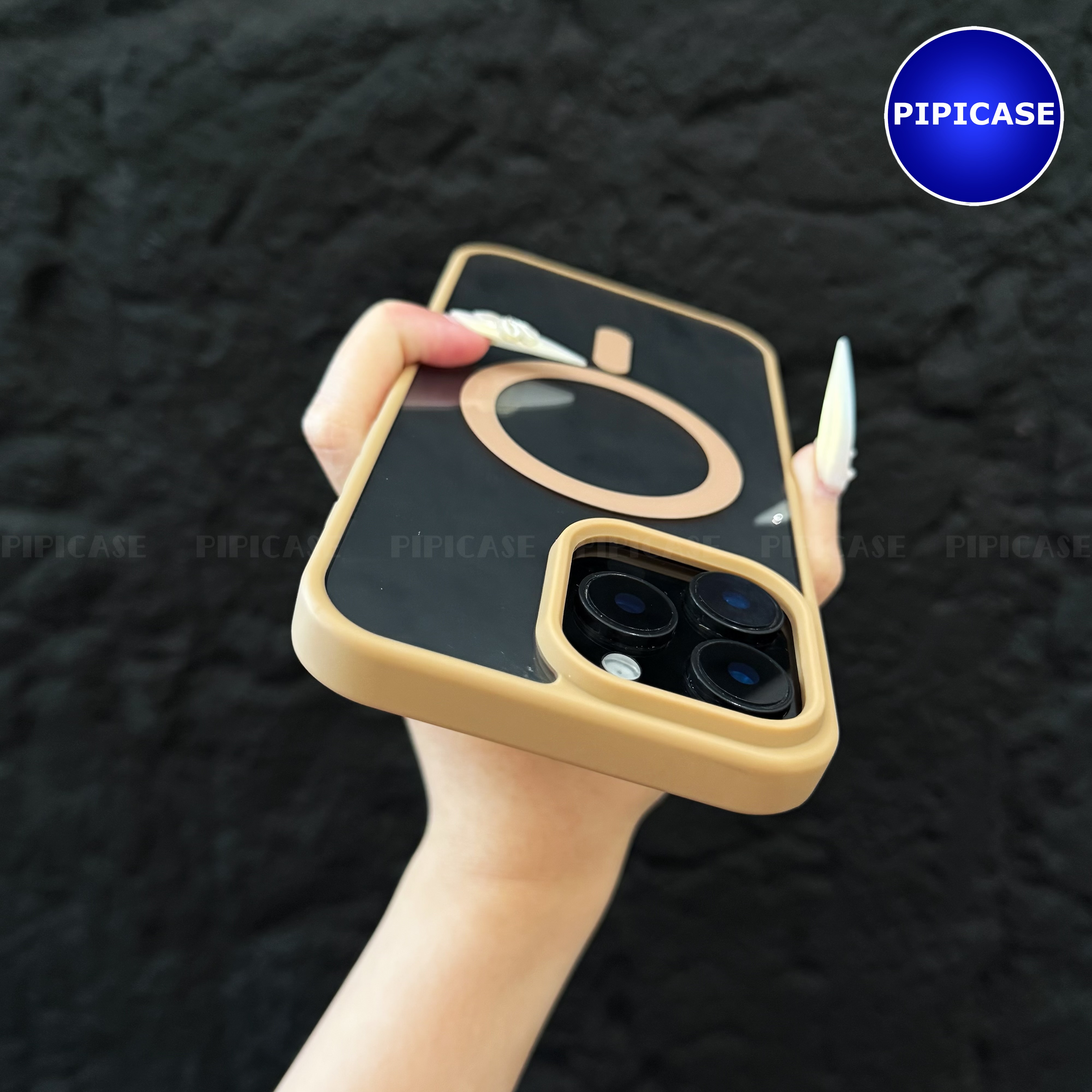 Ốp Lưng iPhone 16 Pro - Chic - Nâu Nhạt_thumbnail_11