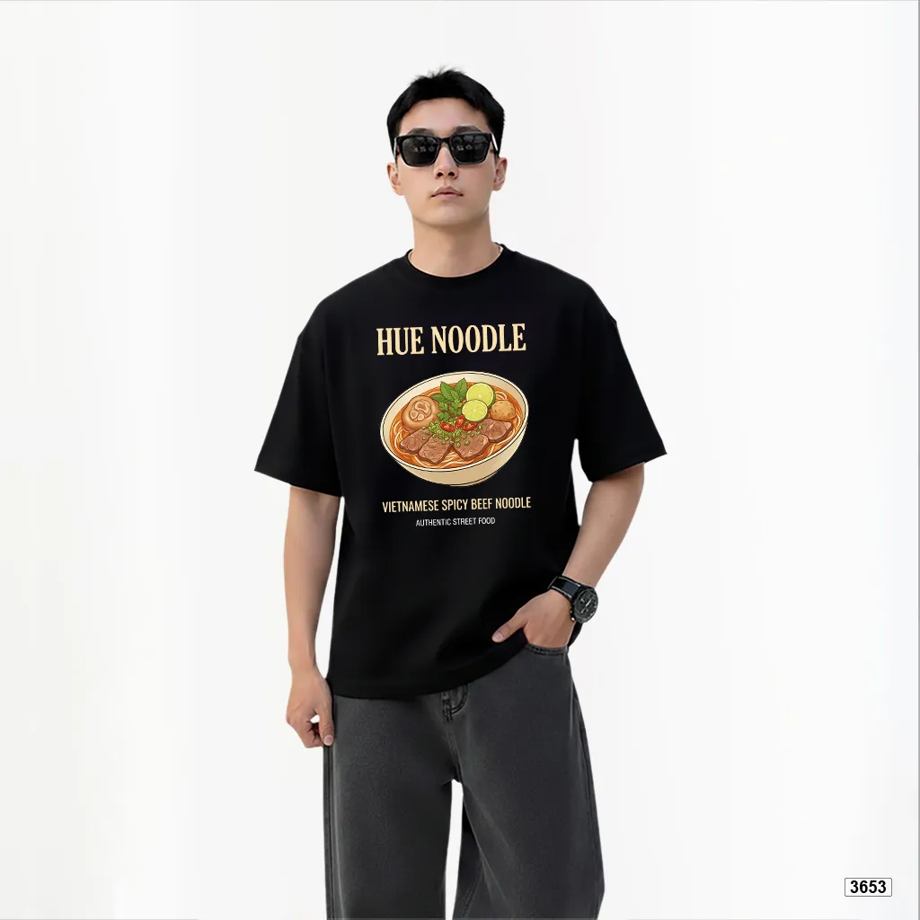 Áo thun nam oversize Hue Noodle TeePrint 3653_thumbnail_3