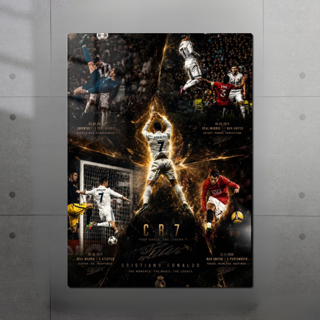 CR7 – Four Goals, One Legend