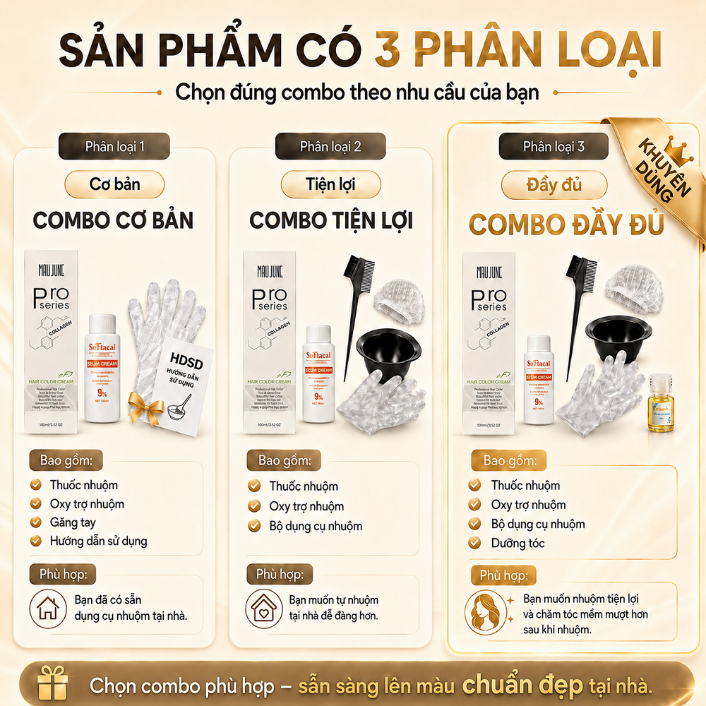 Thuốc nhuộm tóc VÀNG SÁNG KHÓI / VÀNG BẠCH KIM cực tôn da, Vibe Idol Hàn (Tặng kèm Oxi Trợ Nhuộm)_thumbnail_5