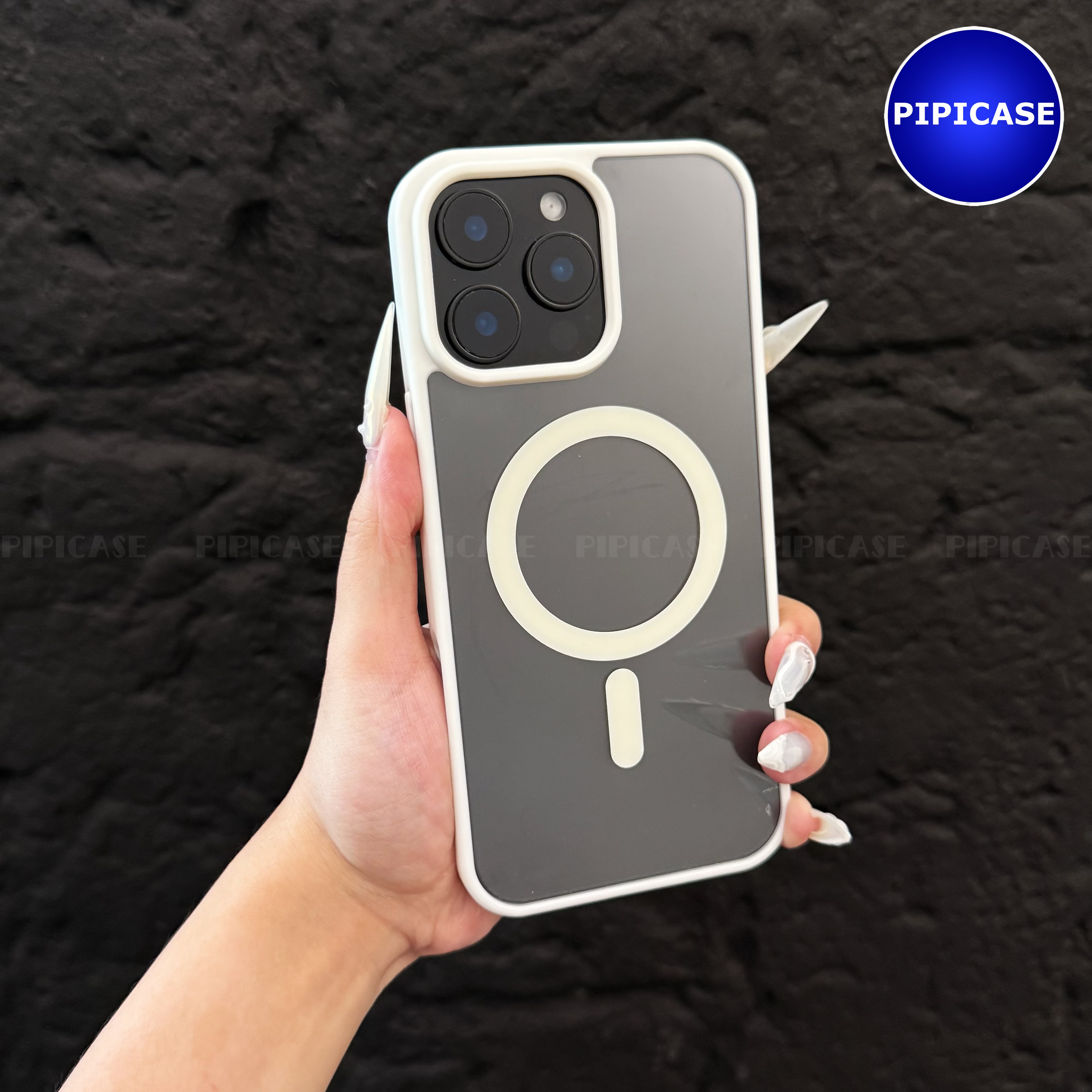 Ốp Lưng iPhone 16 Pro Max - Chic - Trắng_thumbnail_14